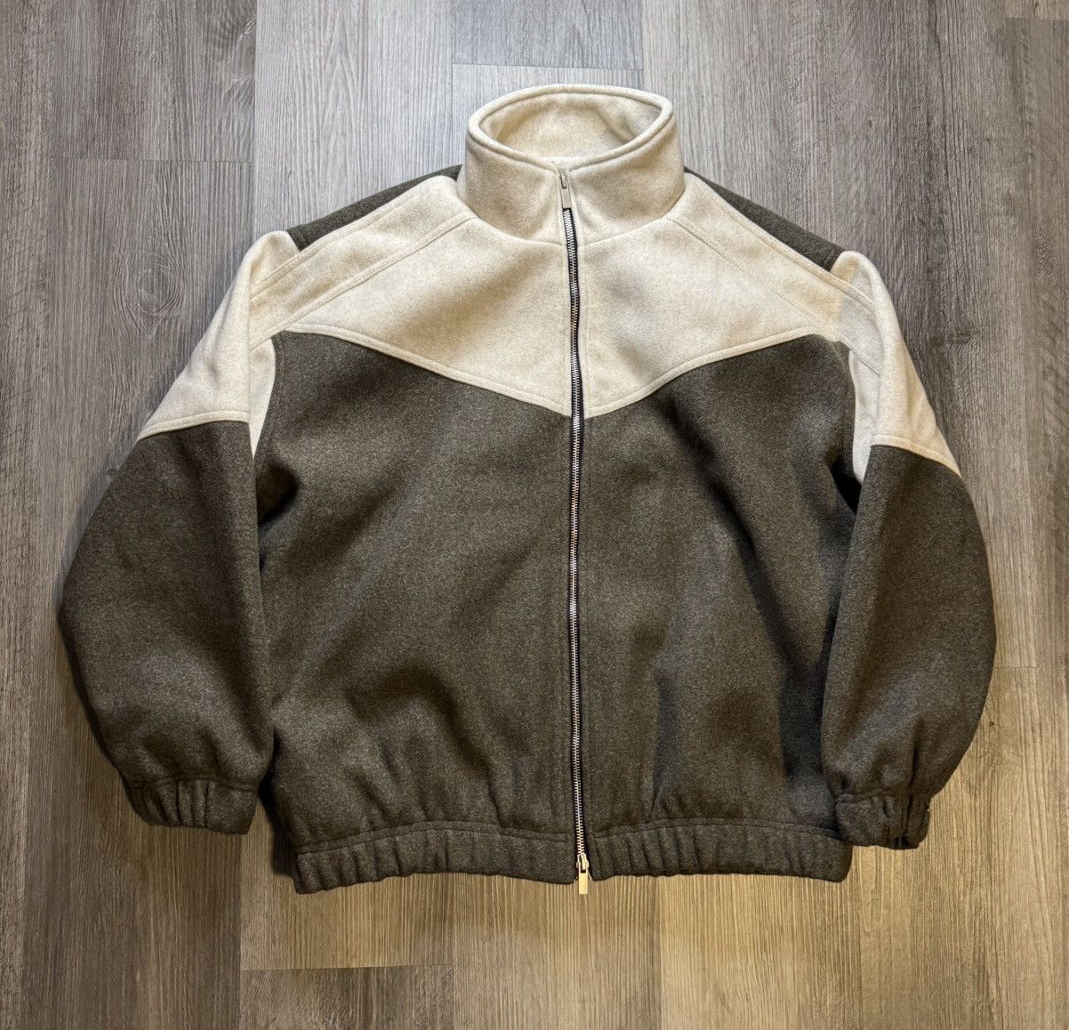Richie Le Collection RLC Wool Panel Flight Jacket Size US M / EU 48-50 / 2 - 1 Thumbnail