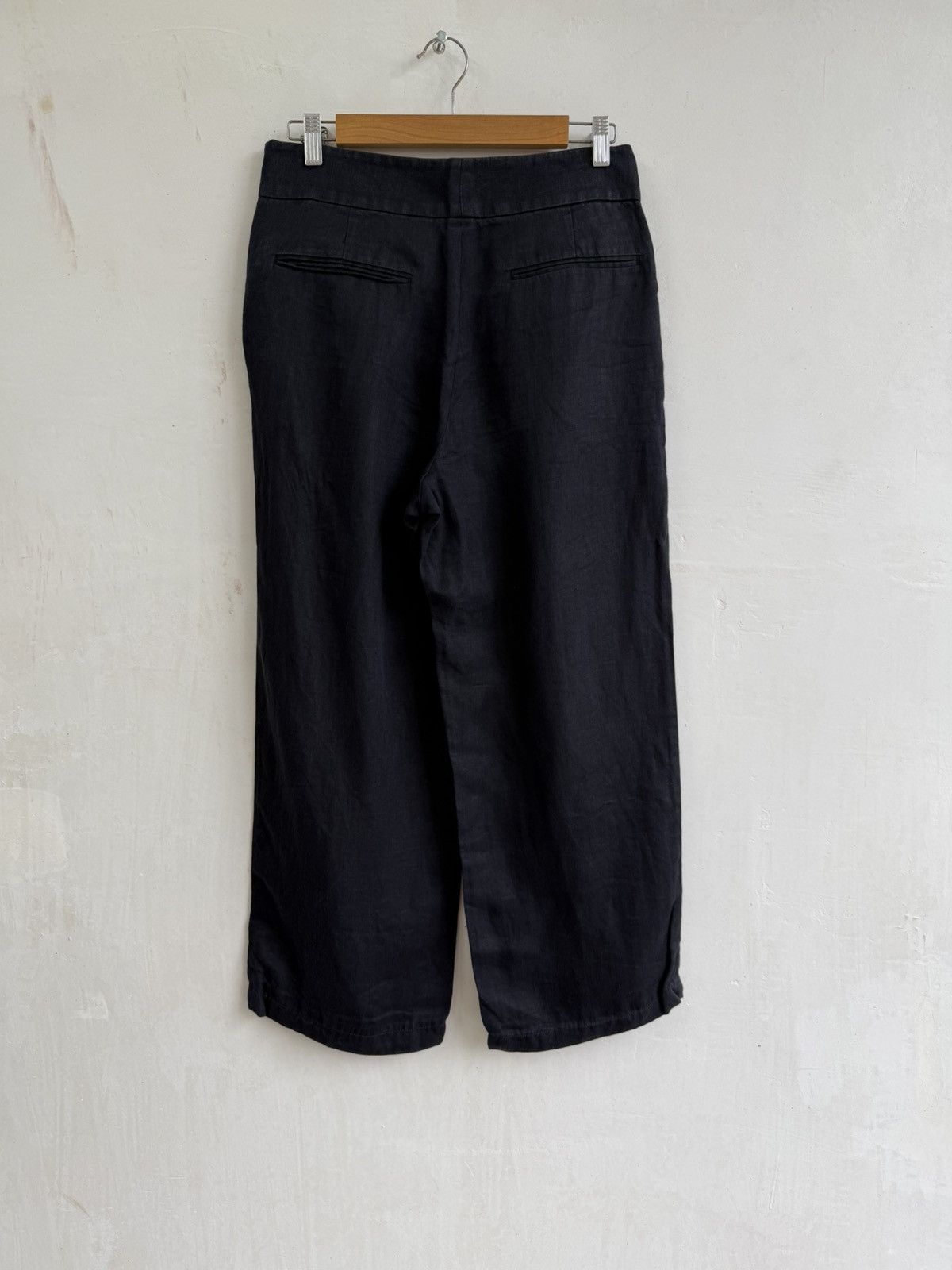Dries Van Noten Dries Van Noten Women’s Linen Culottes Pants Navy size 38 Size 26" / US 2 / IT 38 - 13 Thumbnail