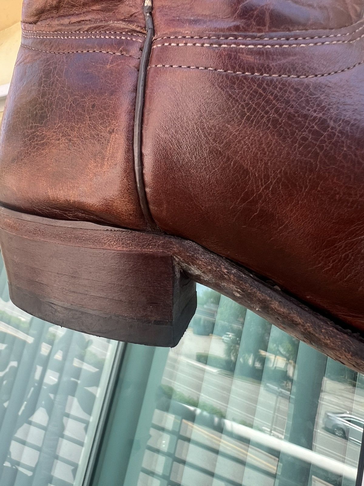 Vintage Great Western Boot Co Leather Cowboy Boots Size US 11 / EU 44 - 5 Thumbnail