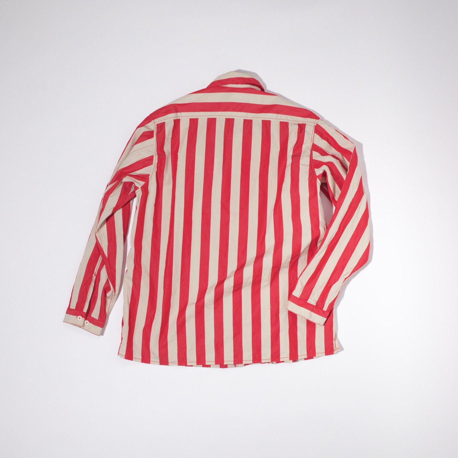 Sunnei Sunnei Red Striped Button Up Size US M / EU 48-50 / 2 - 2 Thumbnail