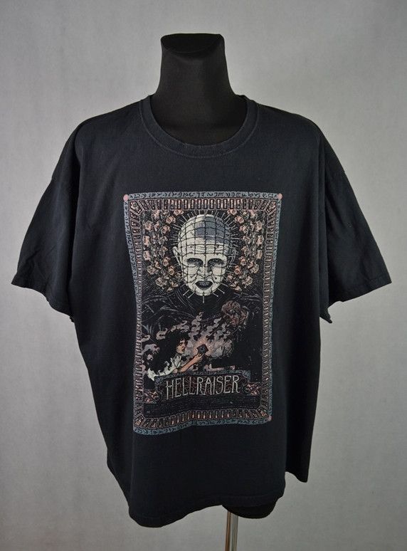 Vintage Vintage Hellraiser Horror Movie Pinhead tee t-shirt 3XL Size US XXL / EU 58 / 5 - 1 Thumbnail