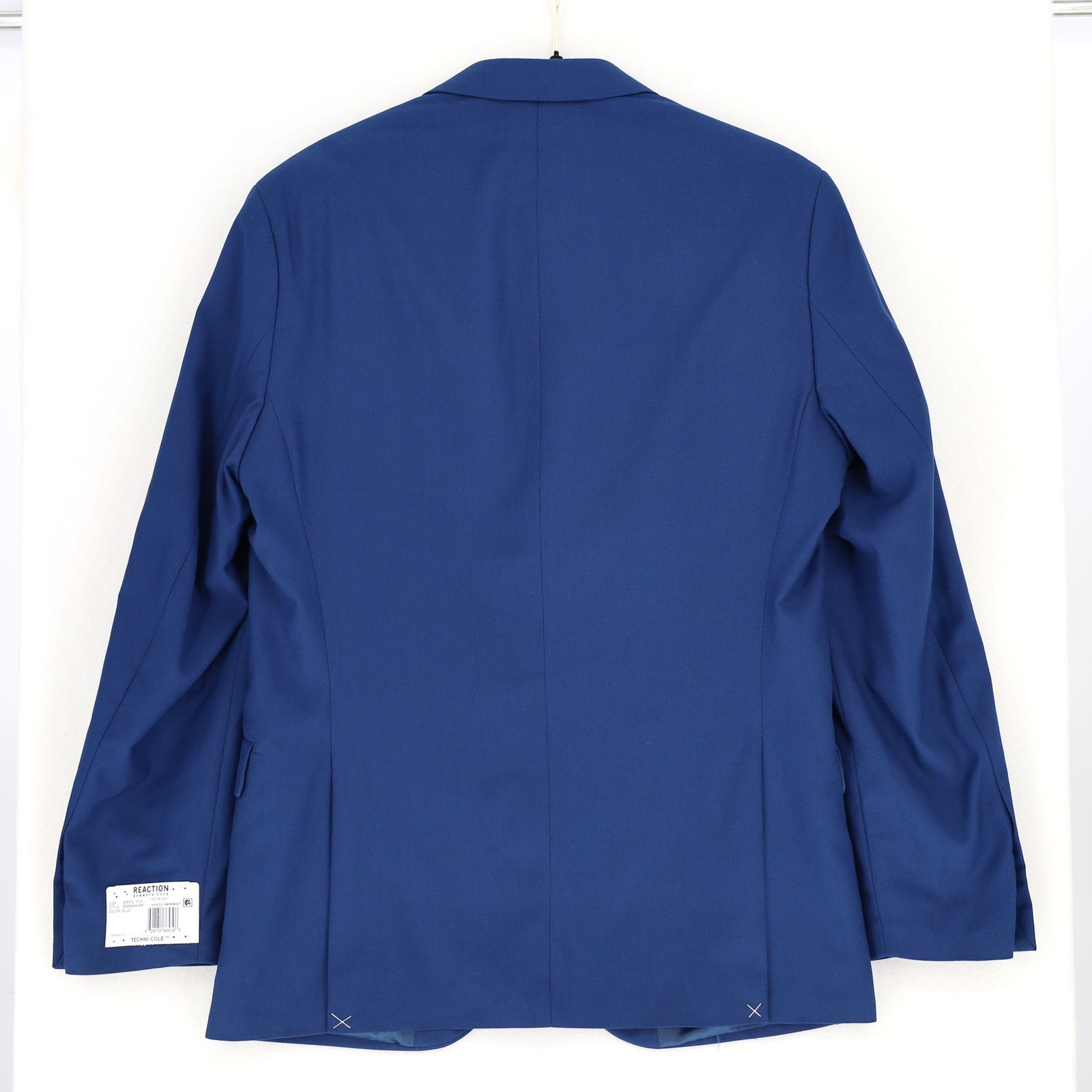 Kenneth Cole Kenneth Cole Reaction Men's Blue Classic Slim-Fit Blazer 38R Size 38R - 7 Thumbnail