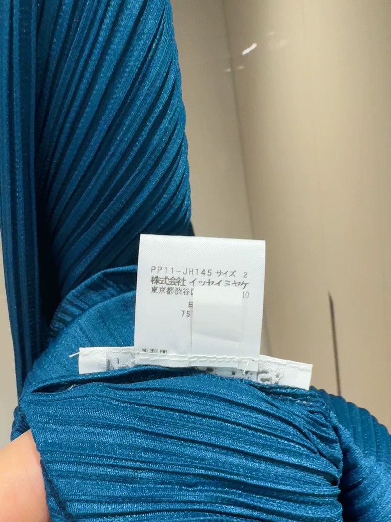 Issey Miyake Issey Miyake size:2 Dark blue pleated dress Size XS / US 0-2 / IT 36-38 - 4 Thumbnail