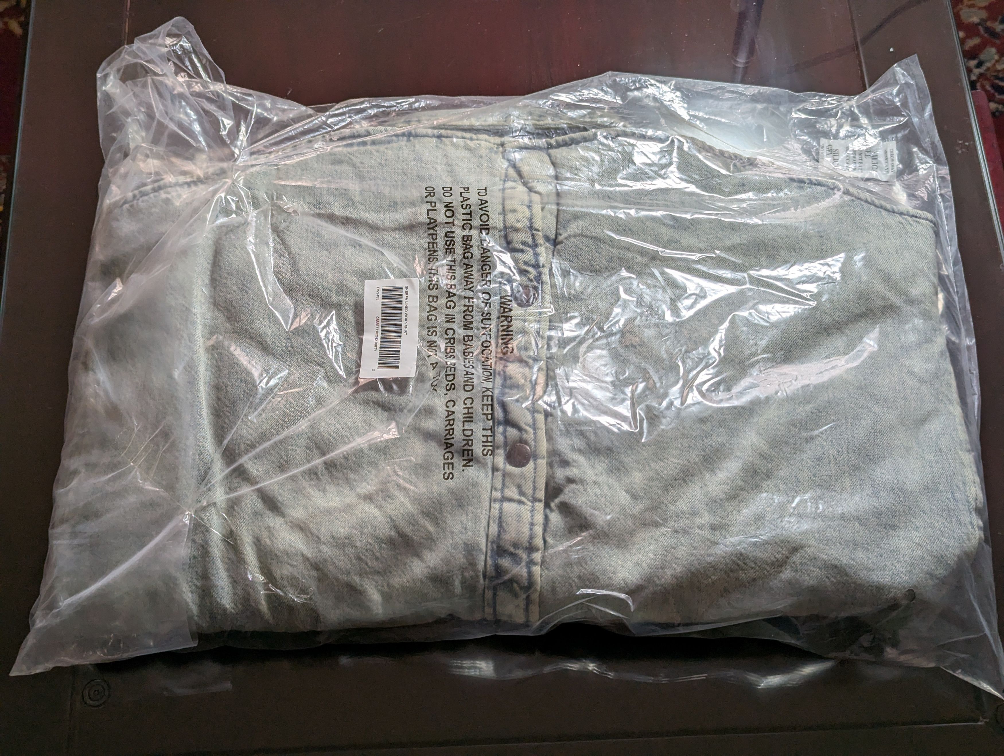 Supreme Sherpa Lined Work Shirt Size US S / EU 44-46 / 1 - 10 Thumbnail