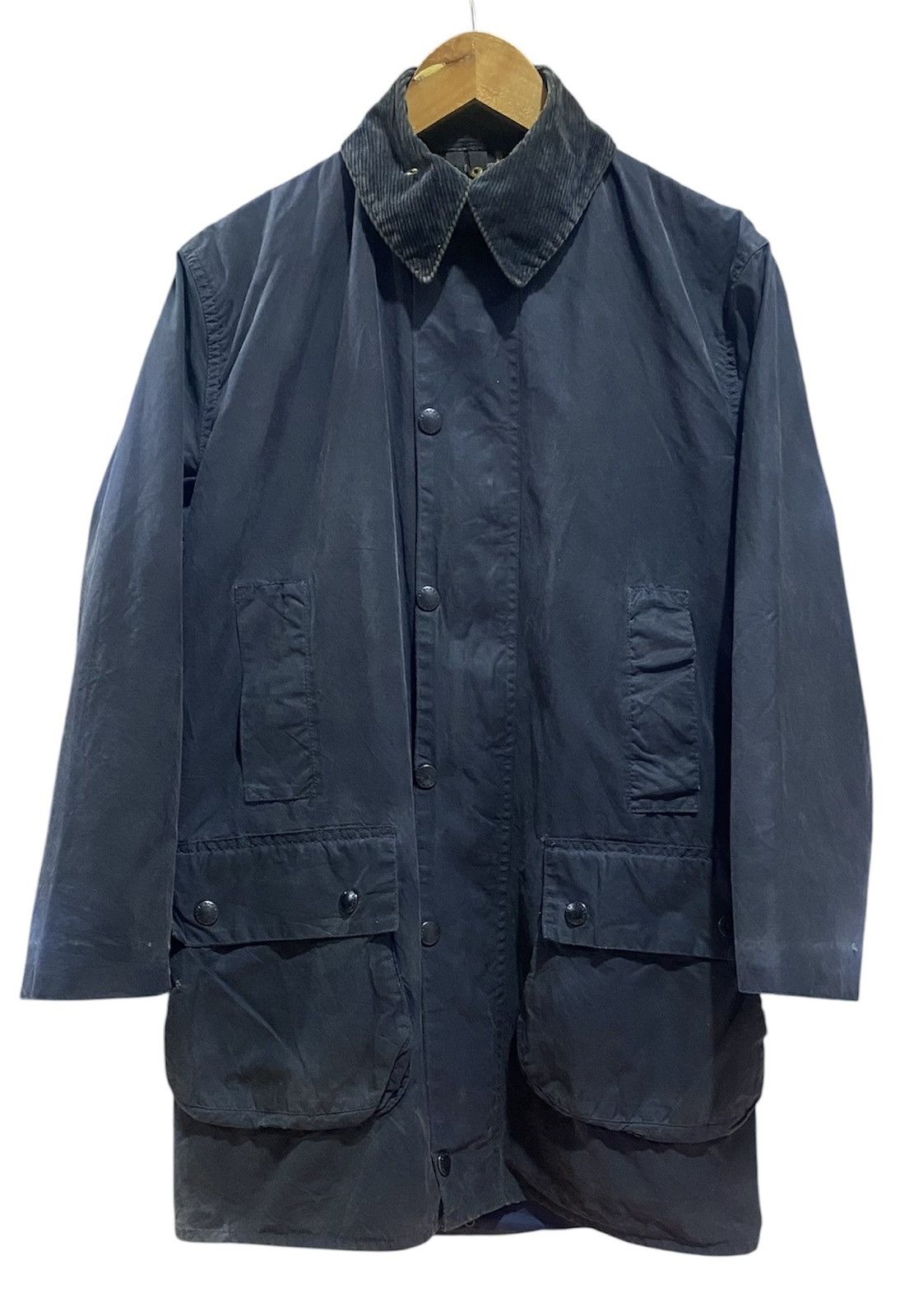 Barbour Barbour Border Waxed Cotton 81cm/32 in Lining Quilted Size US S / EU 44-46 / 1 - 1 Thumbnail