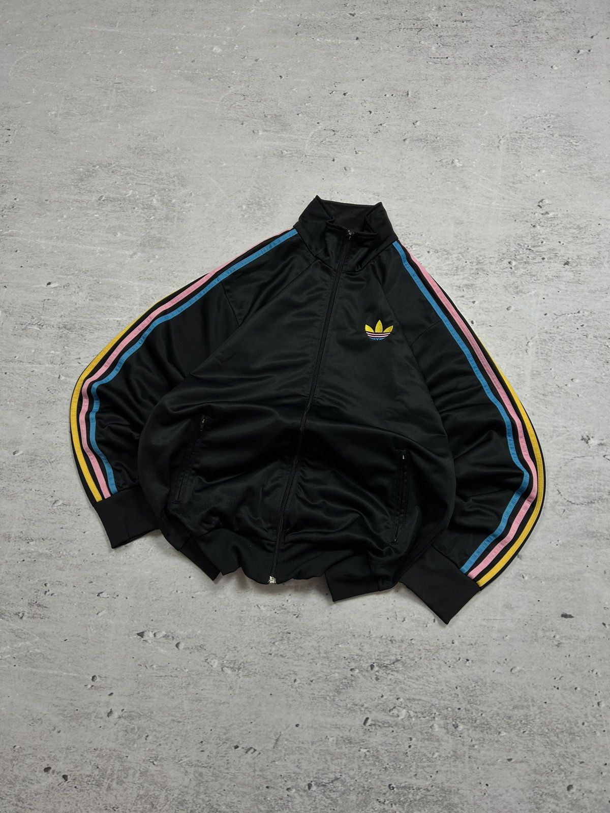 Adidas 💥Y2k Vintage Adidas 3-Stripes Rasta Bob Marley Track Javket💥 Size US XL / EU 56 / 4 - 2 Thumbnail