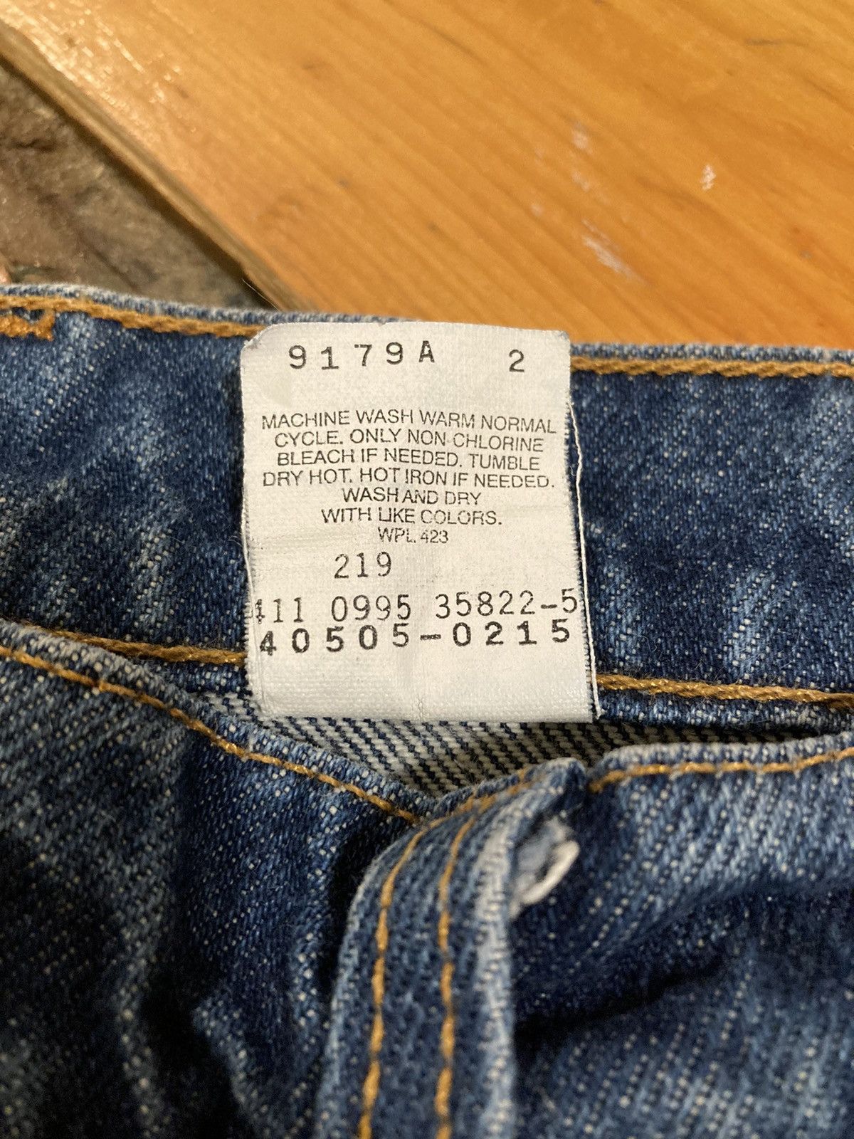 Levi's Levi’s 505 36x29 Orange Tab 1995 Size US 36 / EU 52 - 6 Thumbnail