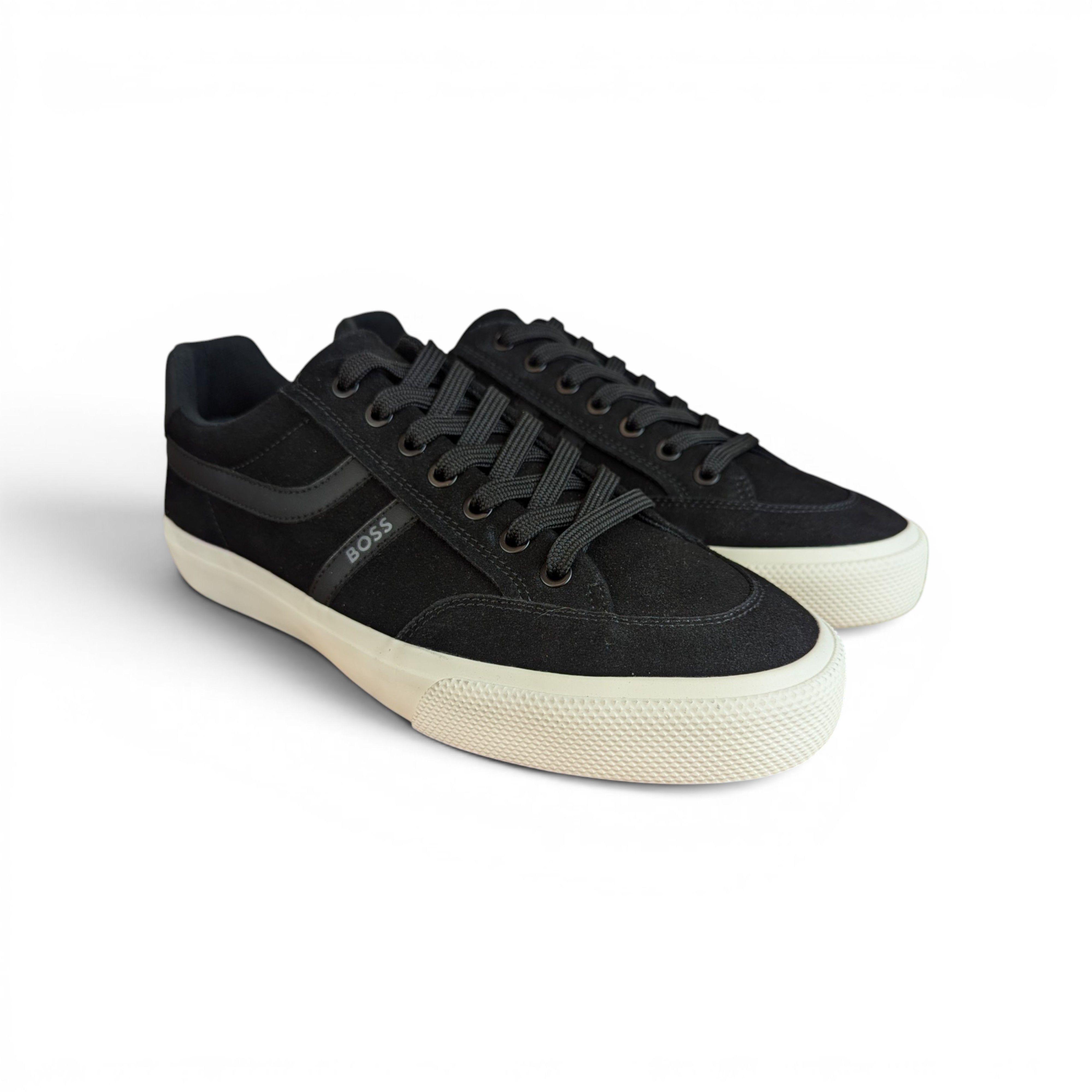 Hugo Boss HUGO BOSS BLACK SUEDE SNEAKERS Size US 9 / EU 42 - 3 Thumbnail