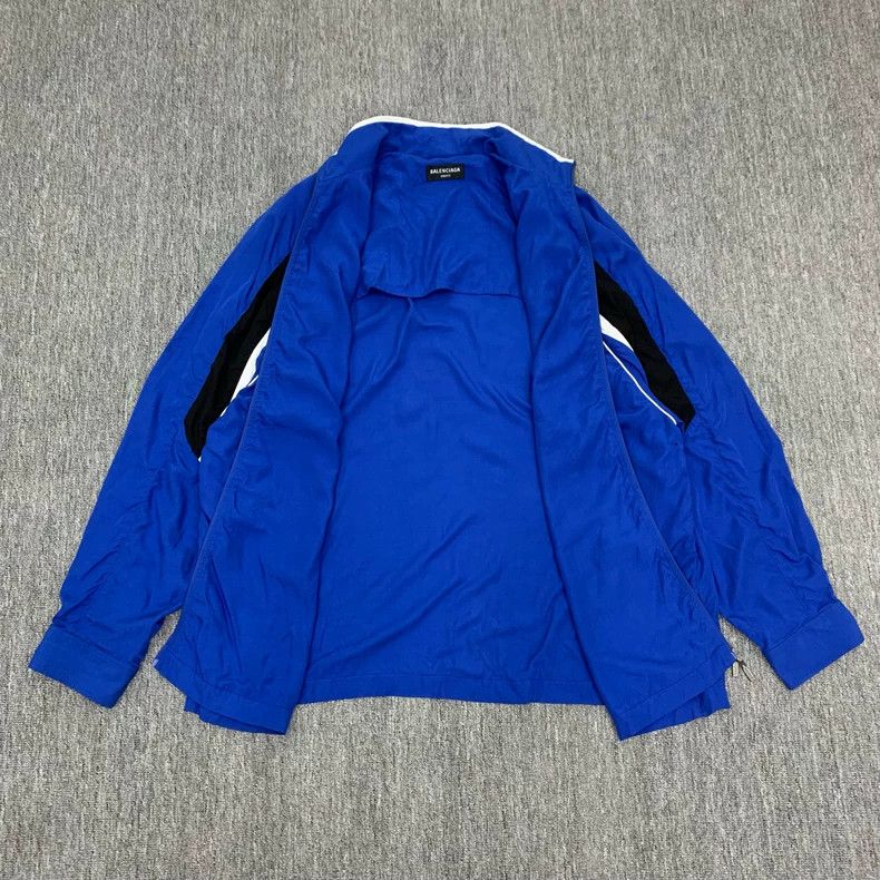 Balenciaga Balenciaga Blue assault jacket jacket Size US M / EU 48-50 / 2 - 8 Thumbnail