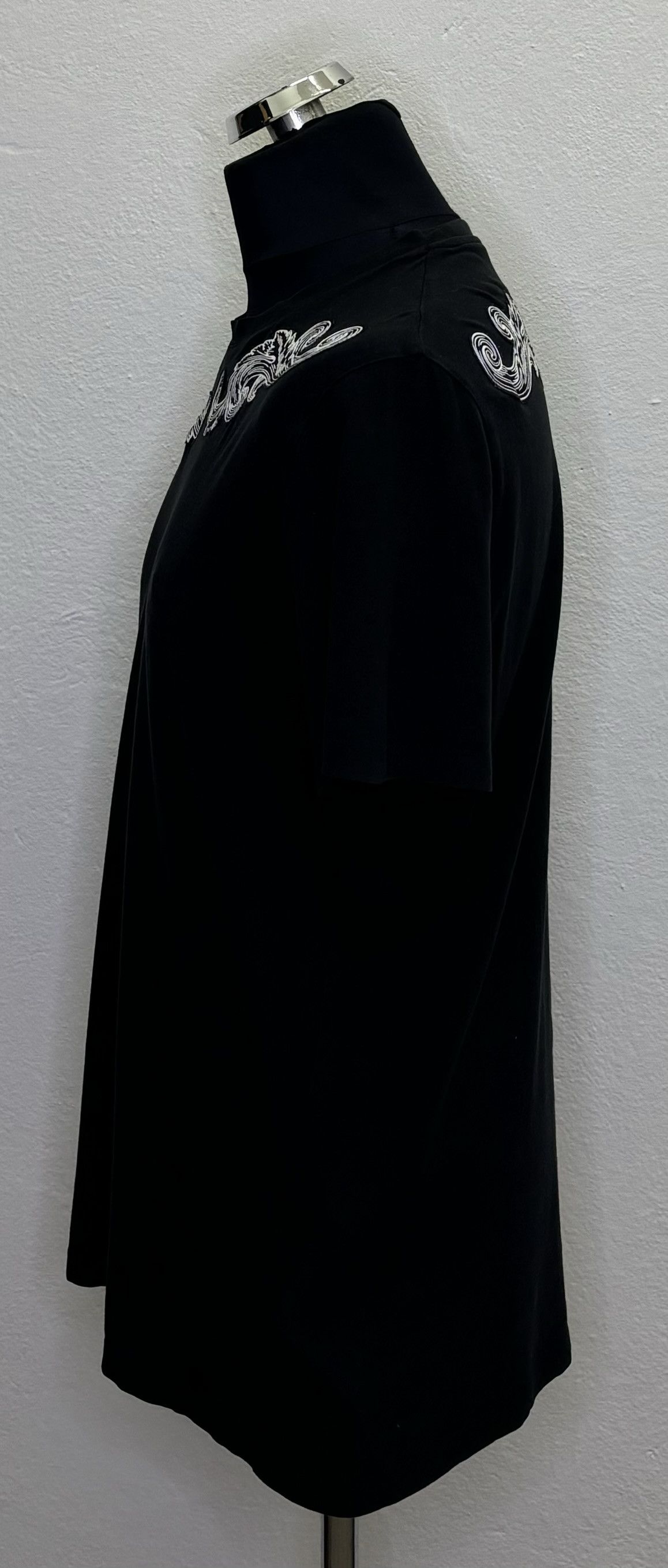 Versace Ganni Versace Black T-shirt Size L Size US L / EU 52-54 / 3 - 3 Thumbnail
