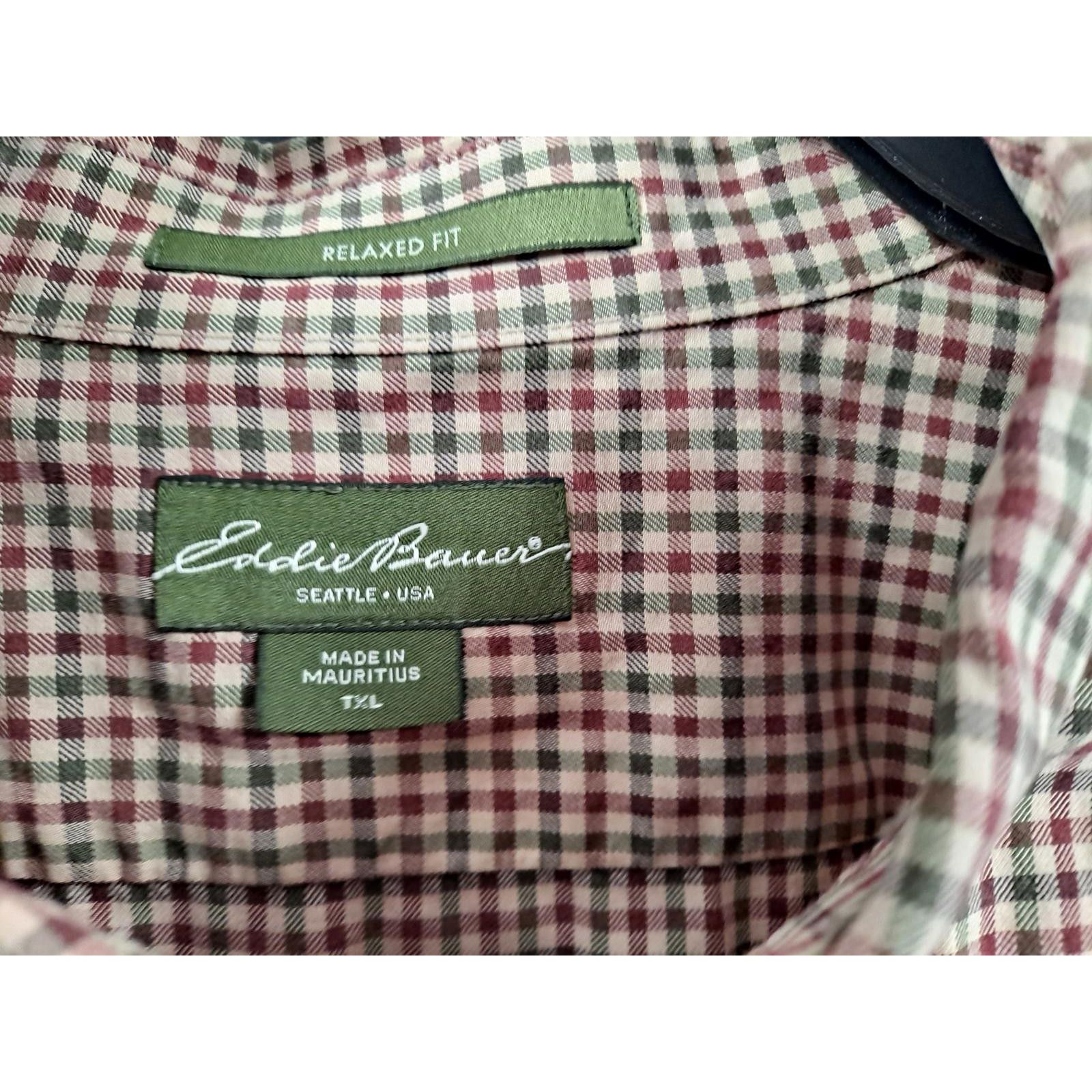 Eddie Bauer Eddie Bauer Button Down Long Sleeve Relaxed Fit 100% Cotton Size US XL / EU 56 / 4 - 2 Thumbnail