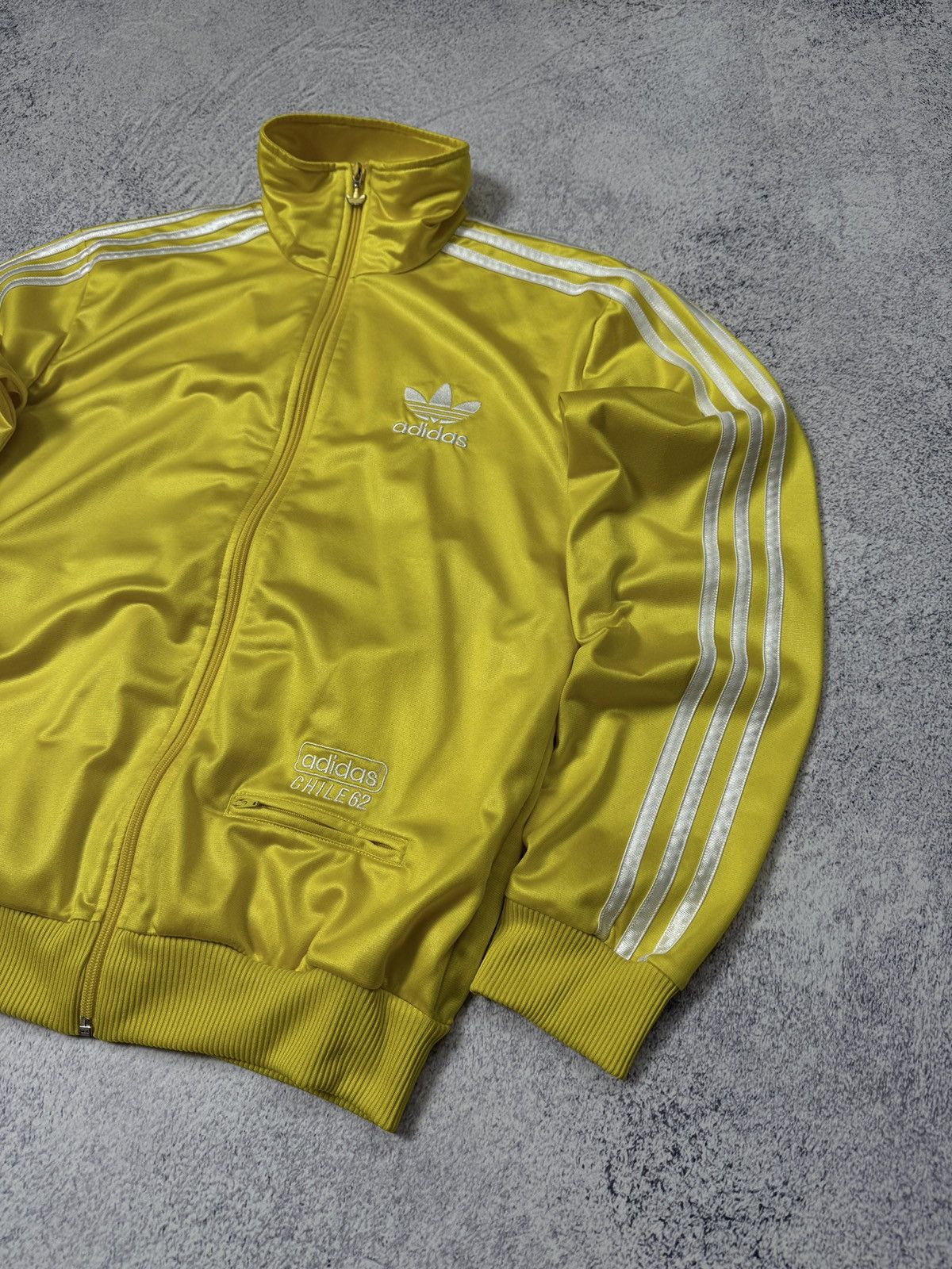 Adidas Adidas Originals Chile 62 Yellow Firebird Track Jacket Size US S / EU 44-46 / 1 - 3 Thumbnail