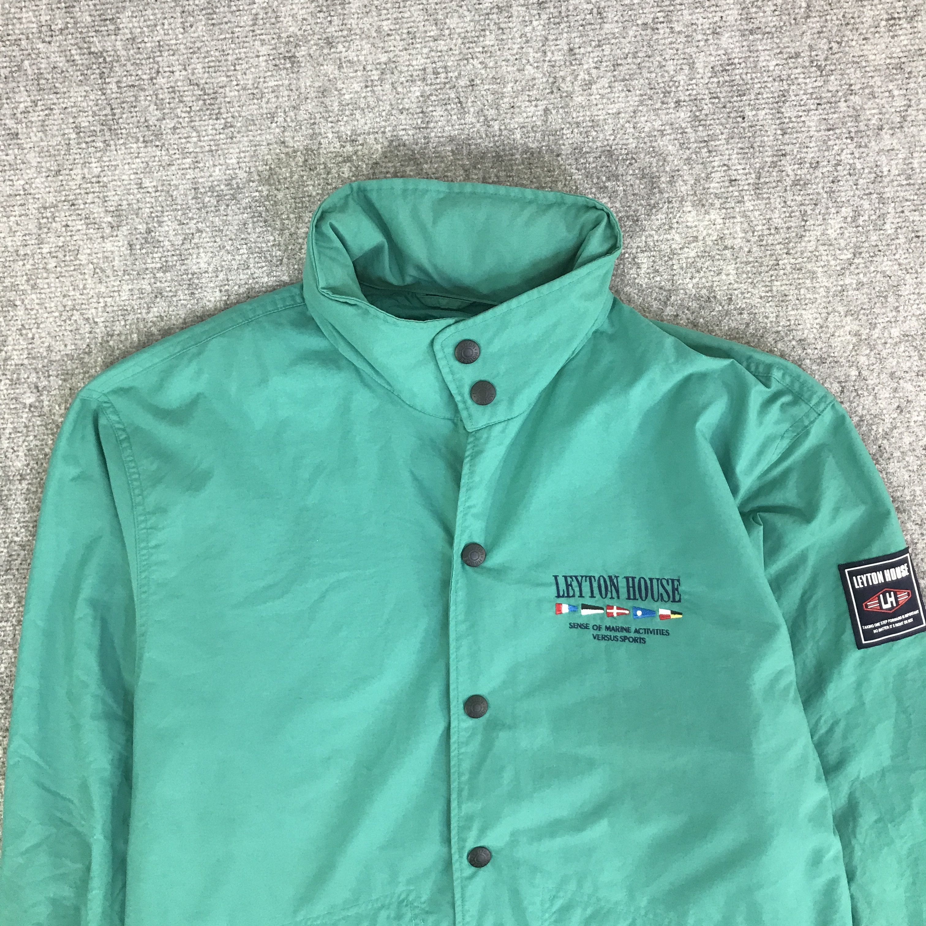 Japanese Brand LEYTON HOUSE SNAP BUTTON JACKET K121B1 Size US M / EU 48-50 / 2 - 2 Thumbnail