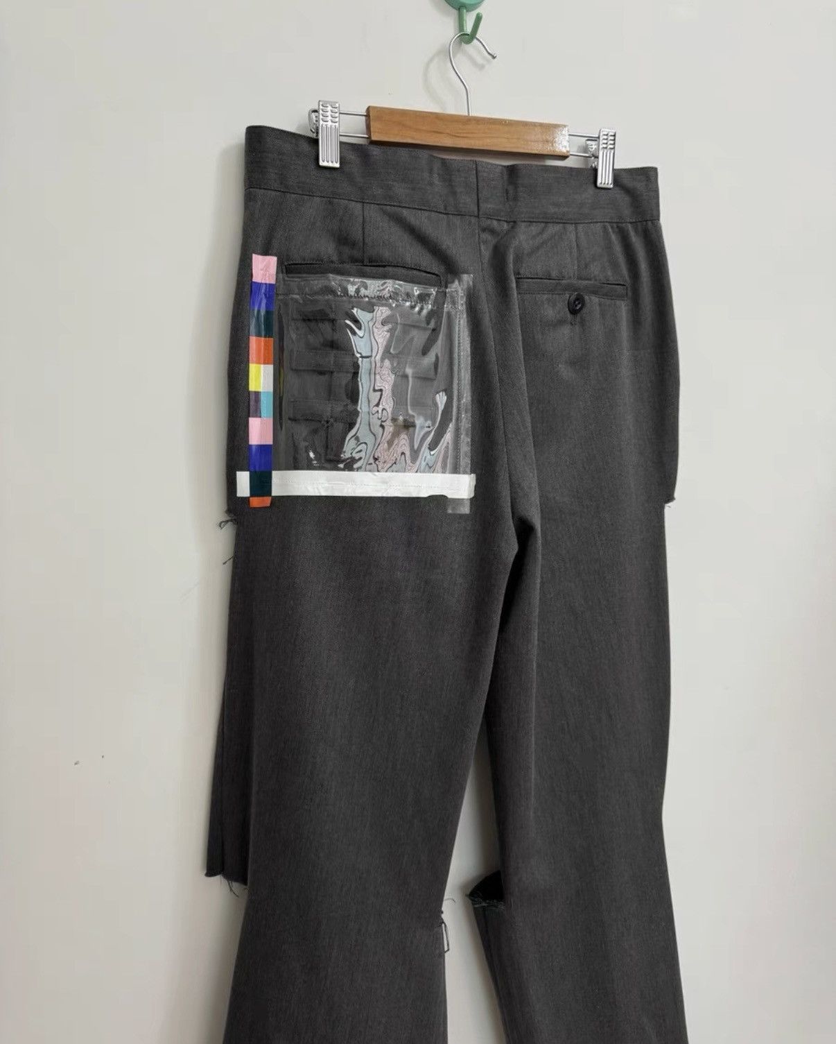 Takahiromiyashita The Soloist. TAKAHIROMIYASHITA THE SOLOIST ripped suit pants Size US 30 / EU 46 - 8 Thumbnail