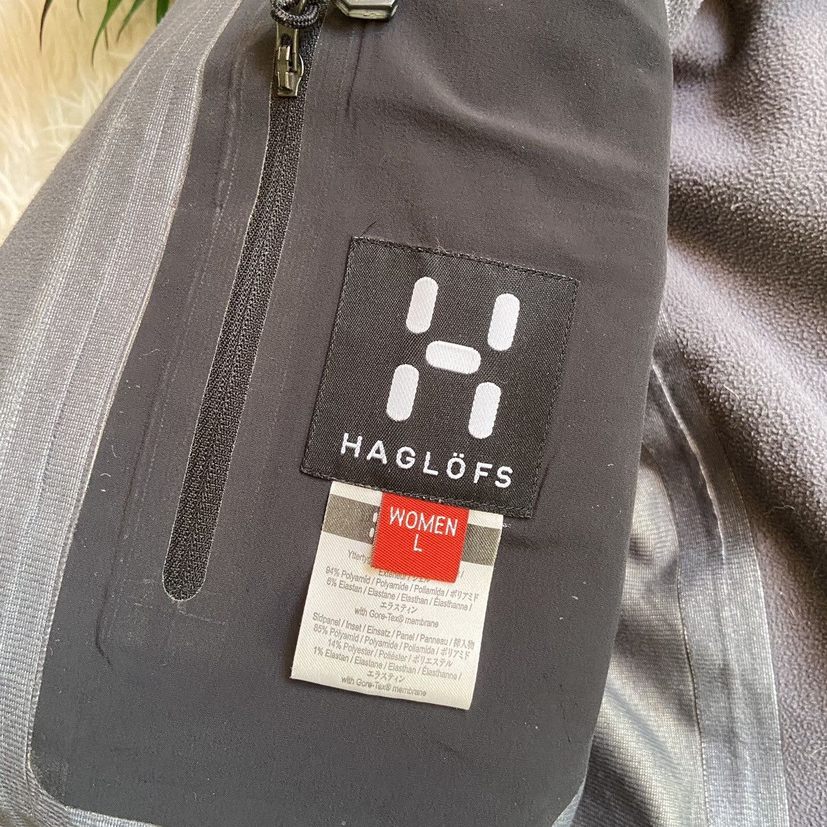 Haglofs × Vintage 📌 Haglofs Vintage Gore-Tex Recco Outdoor Jacket Size L / US 10 / IT 46 - 21 Thumbnail