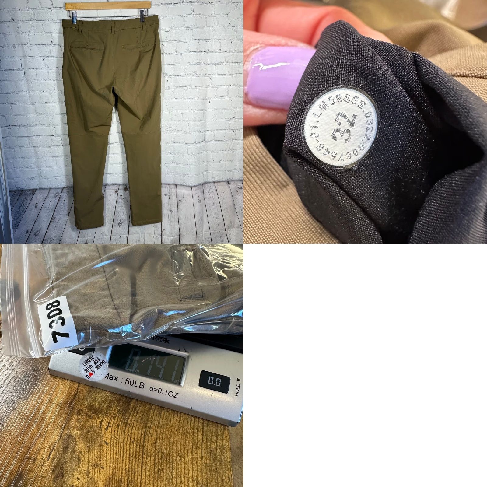 Lululemon Lululemon Commission Classic Fit Pants Mens 32 Brown Chino Trousers LM5985S Size US 32 / EU 48 - 8 Thumbnail
