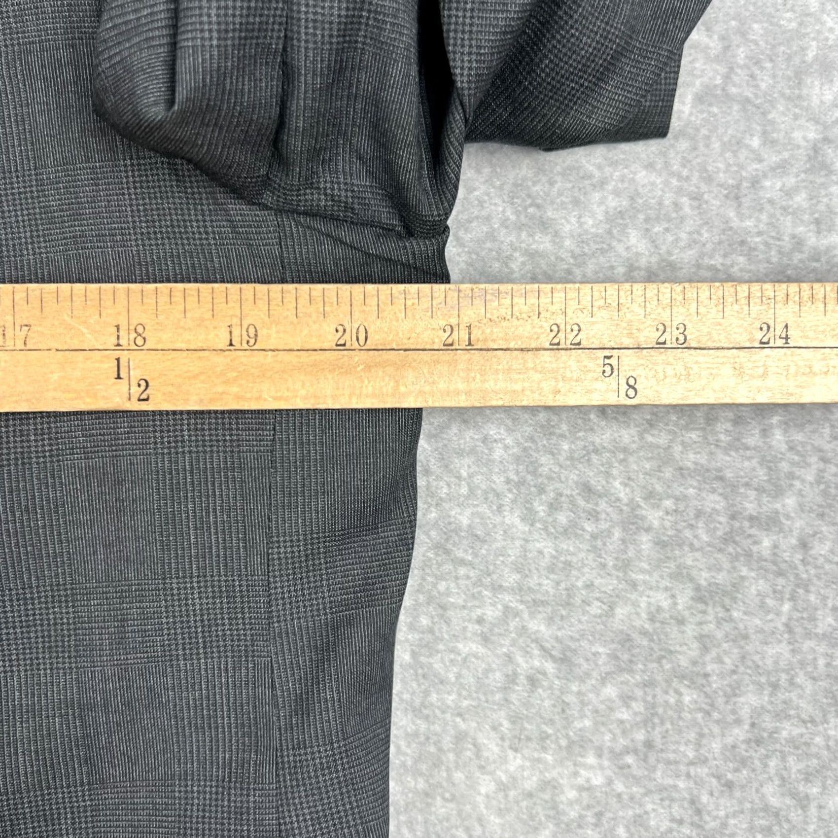 Peter Millar Peter Millar Golf Sport Coat Blazer 42R Mens Grey Wool Suit Jacket Two Button Size 42R - 6 Thumbnail