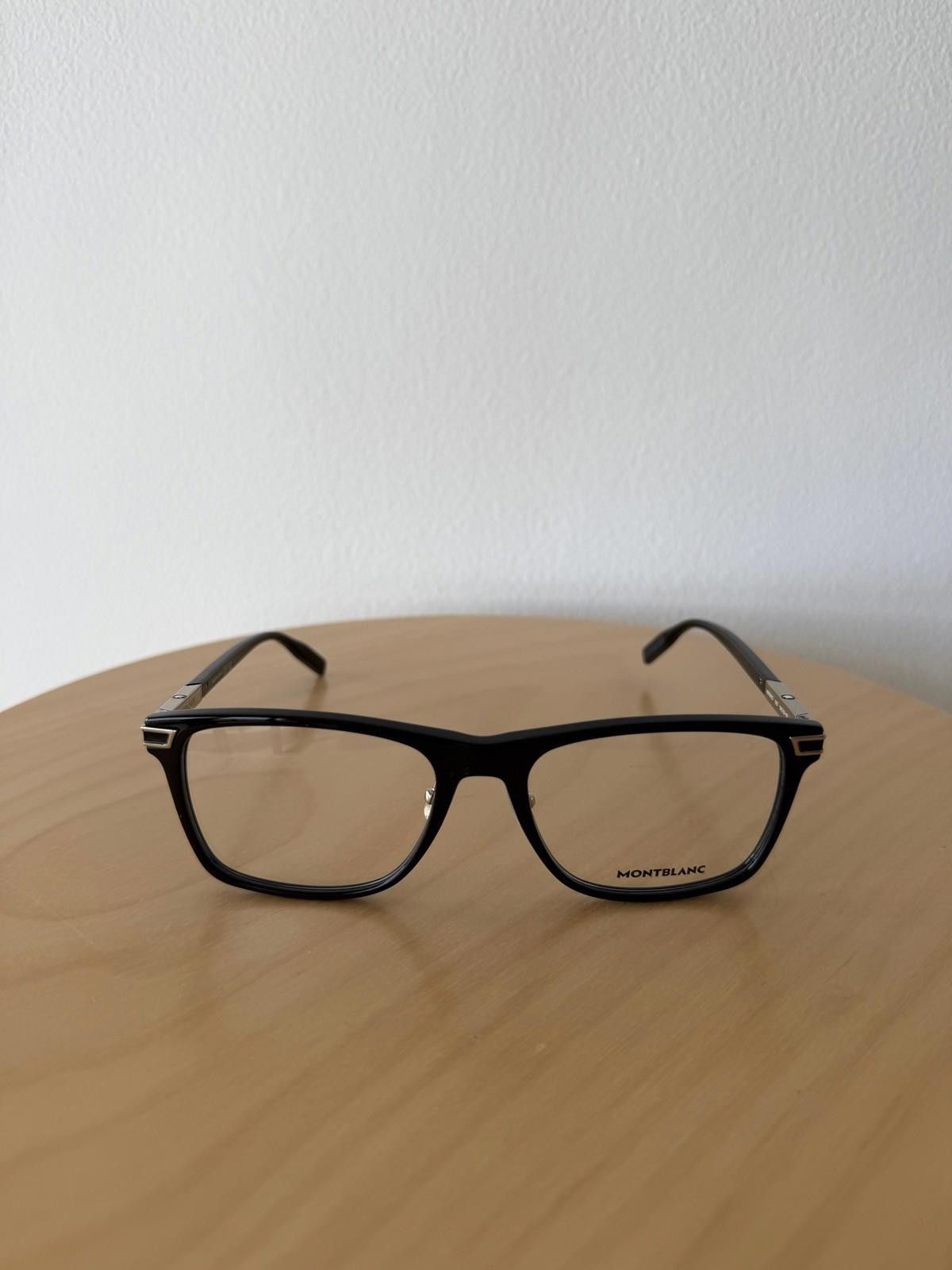Montblanc New montblanc optical glasses frames eyeglasses MB0042O 005 Size ONE SIZE - 2 Thumbnail