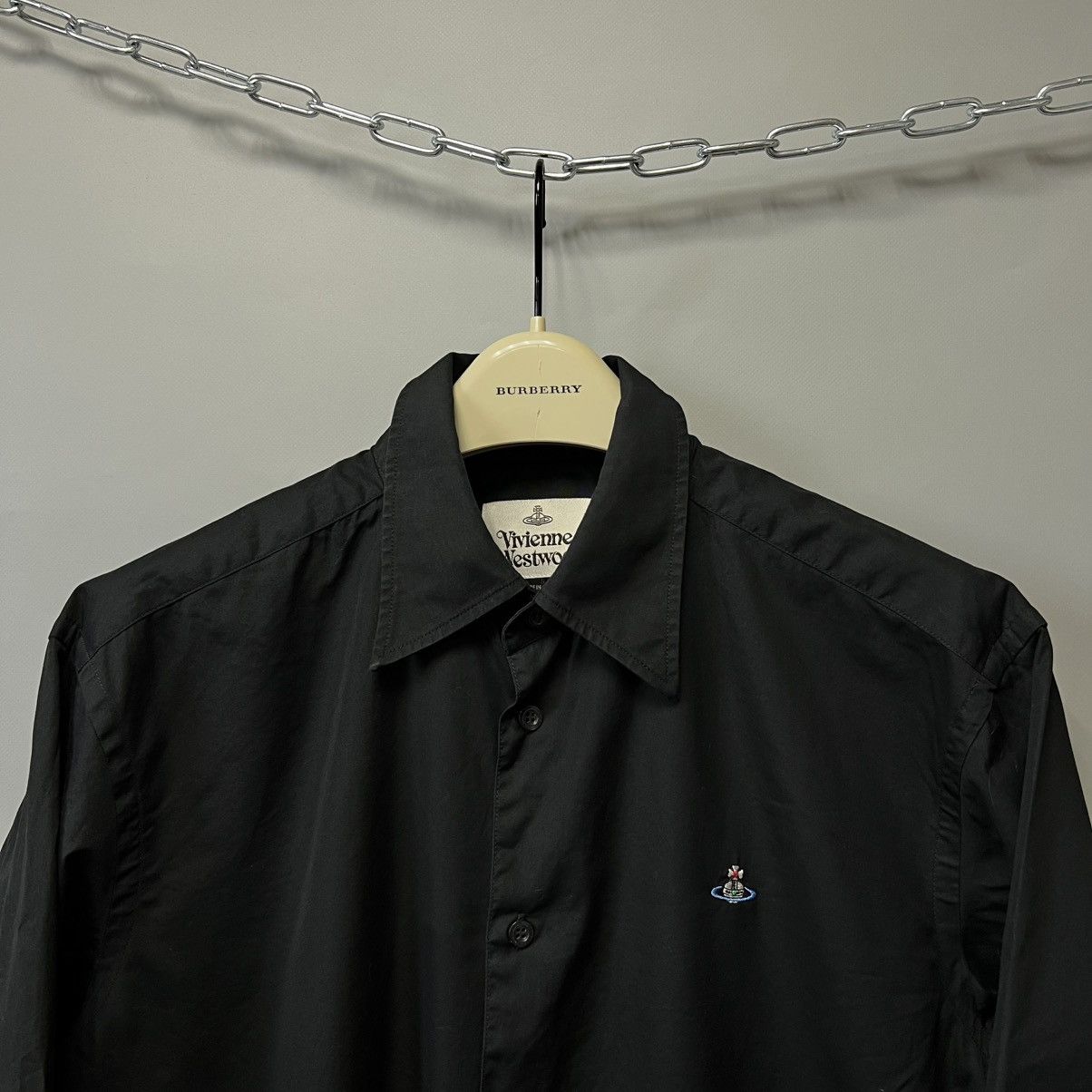 Vivienne Westwood Vivienne Westwood Button Shirt Black L/S Men’s Size US M / EU 48-50 / 2 - 2 Thumbnail