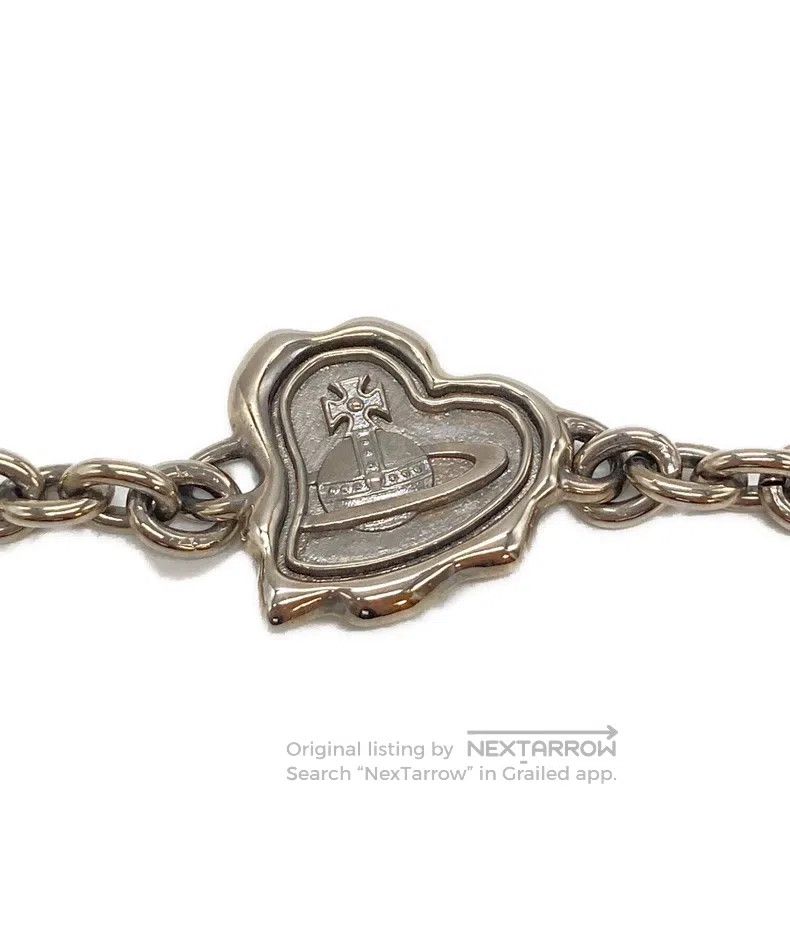 Vivienne Westwood Vivienne Westwood size 18cm Heart-Shaped Bracelet Size ONE SIZE - 3 Thumbnail