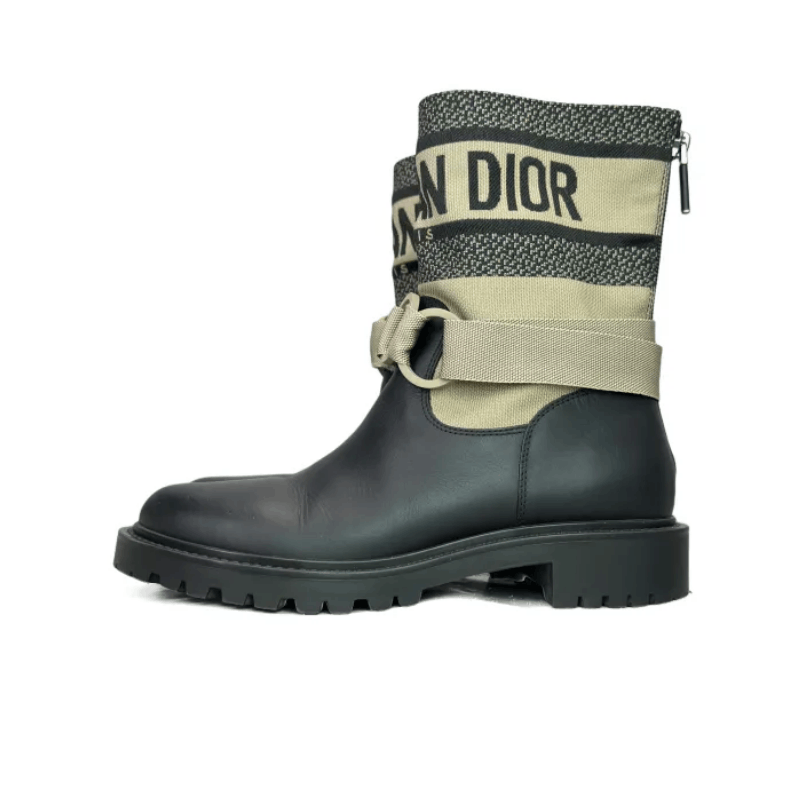 Dior Dior Calfskin Leather Ankle Boots Size US 6 / IT 36 - 1 Thumbnail