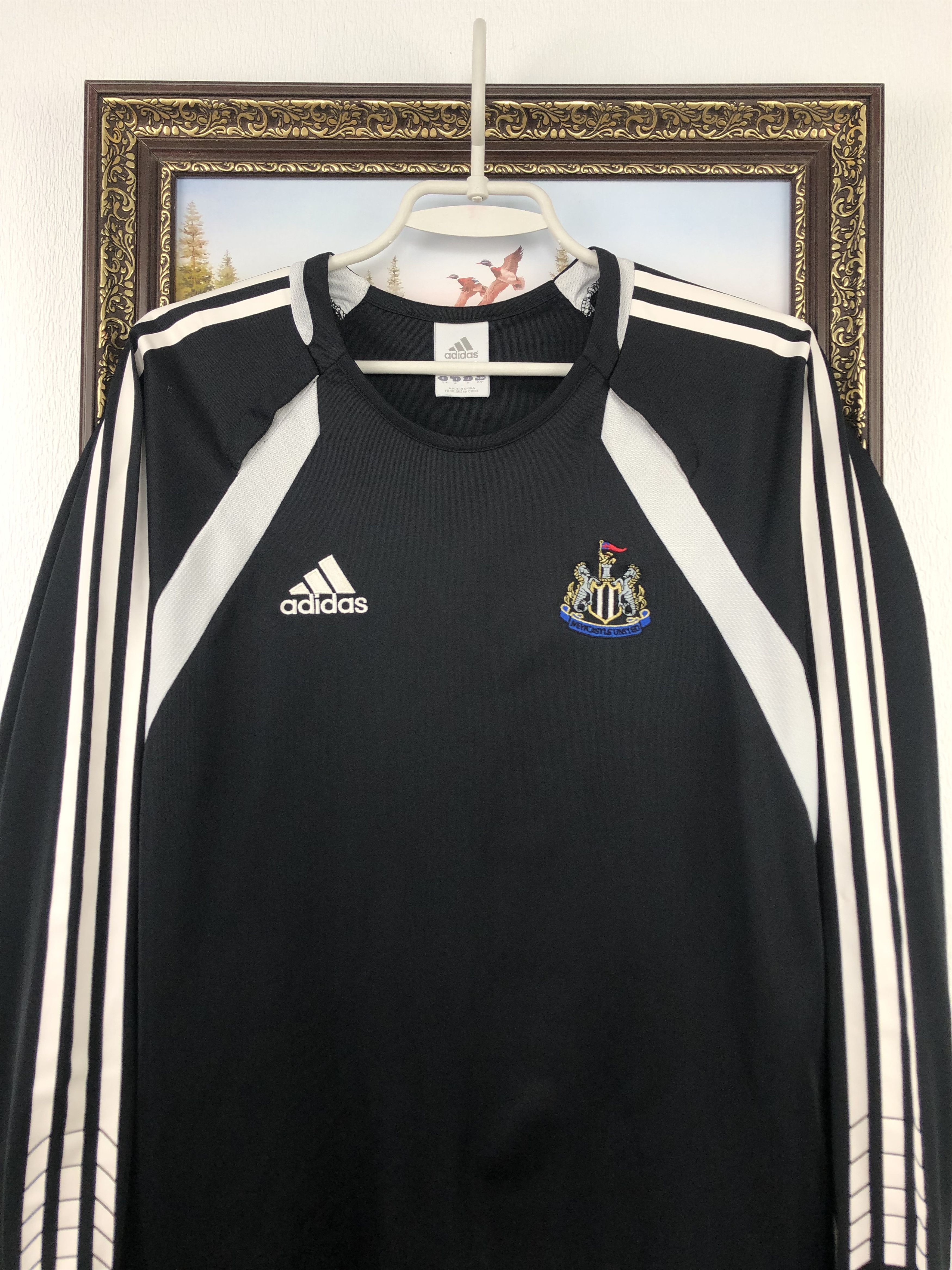 Adidas Vintage Newcastle United Football Sweatshirt Jacket Soccer Size US S / EU 44-46 / 1 - 2 Thumbnail