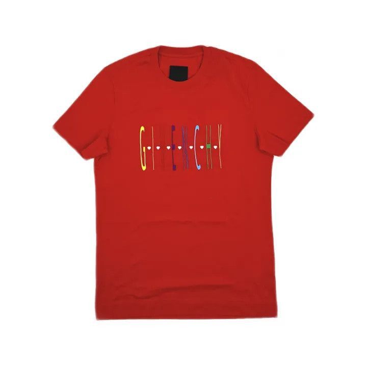 Other Givenchy Givenchy Red Letter Print Short Sleeve Tshirt -25 Size US XS / EU 42 / 0 - 2 Thumbnail