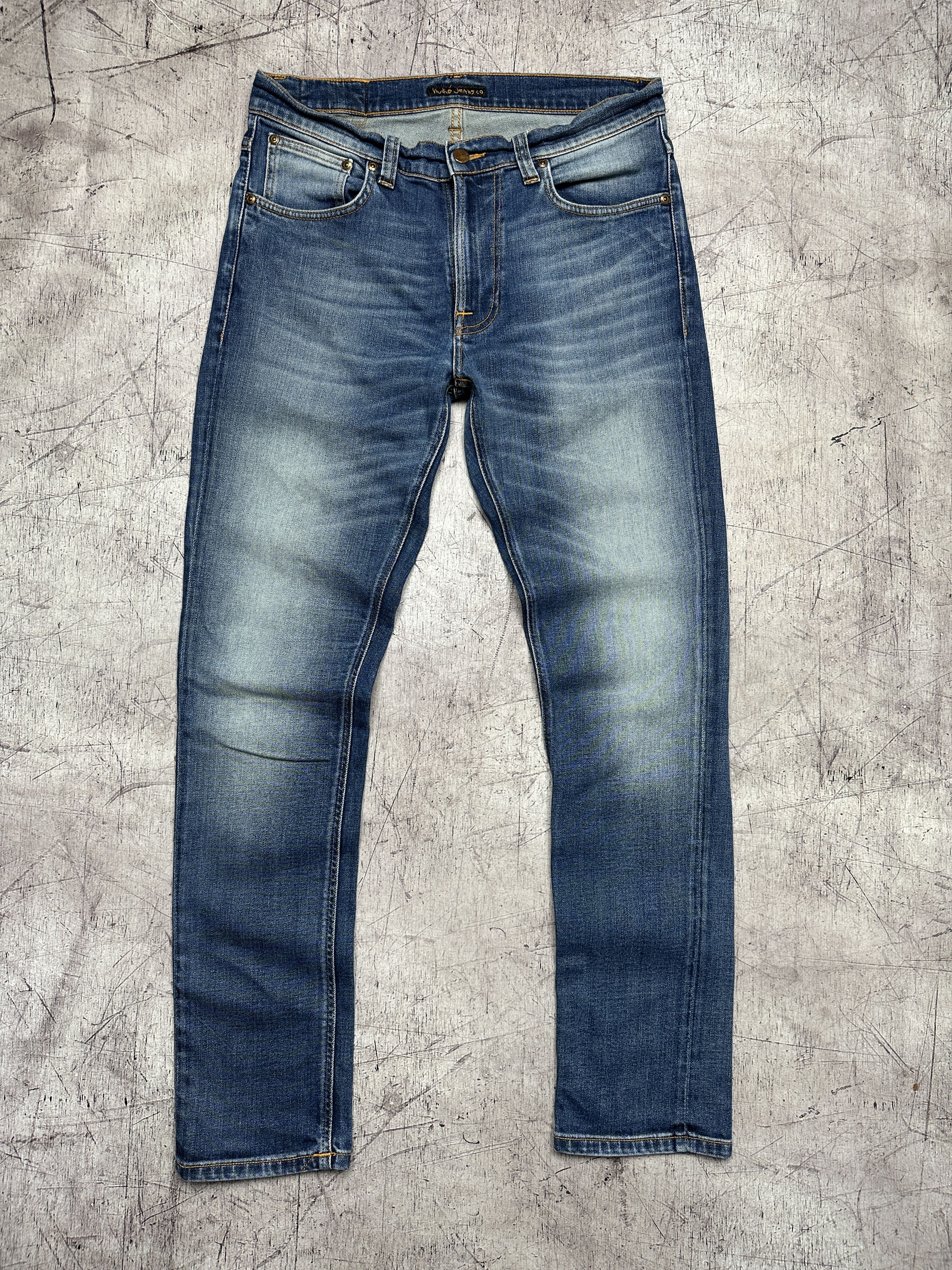 Nudie Jeans Nudie Jeans Lean Dean Mens Denim Pants Size US 32 / EU 48 - 4 Thumbnail
