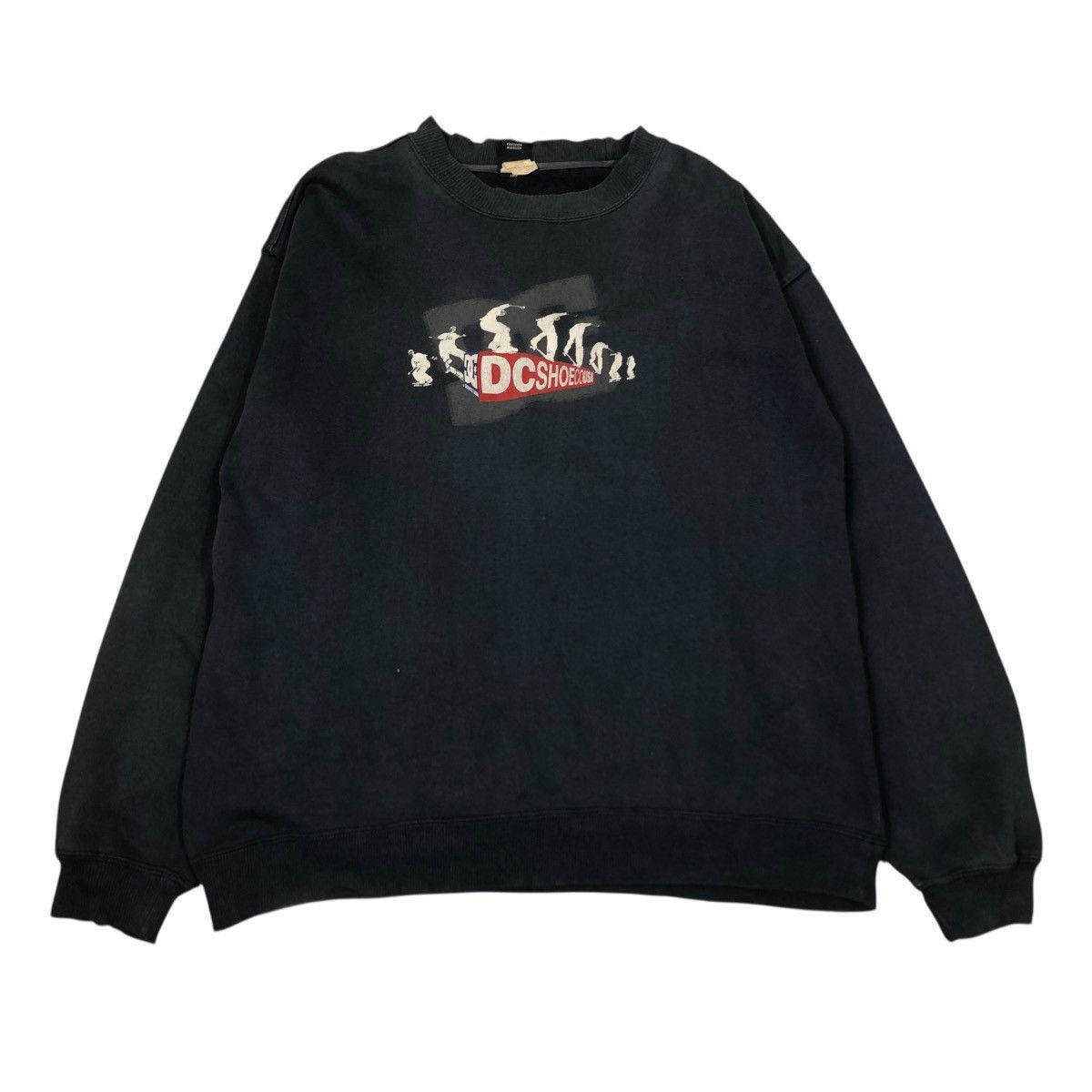 Vintage 🔥VINTAGE CREWNECK SWEATSHIRT DC SHOES USA BIG LOGO Size US L / EU 52-54 / 3 - 1 Thumbnail