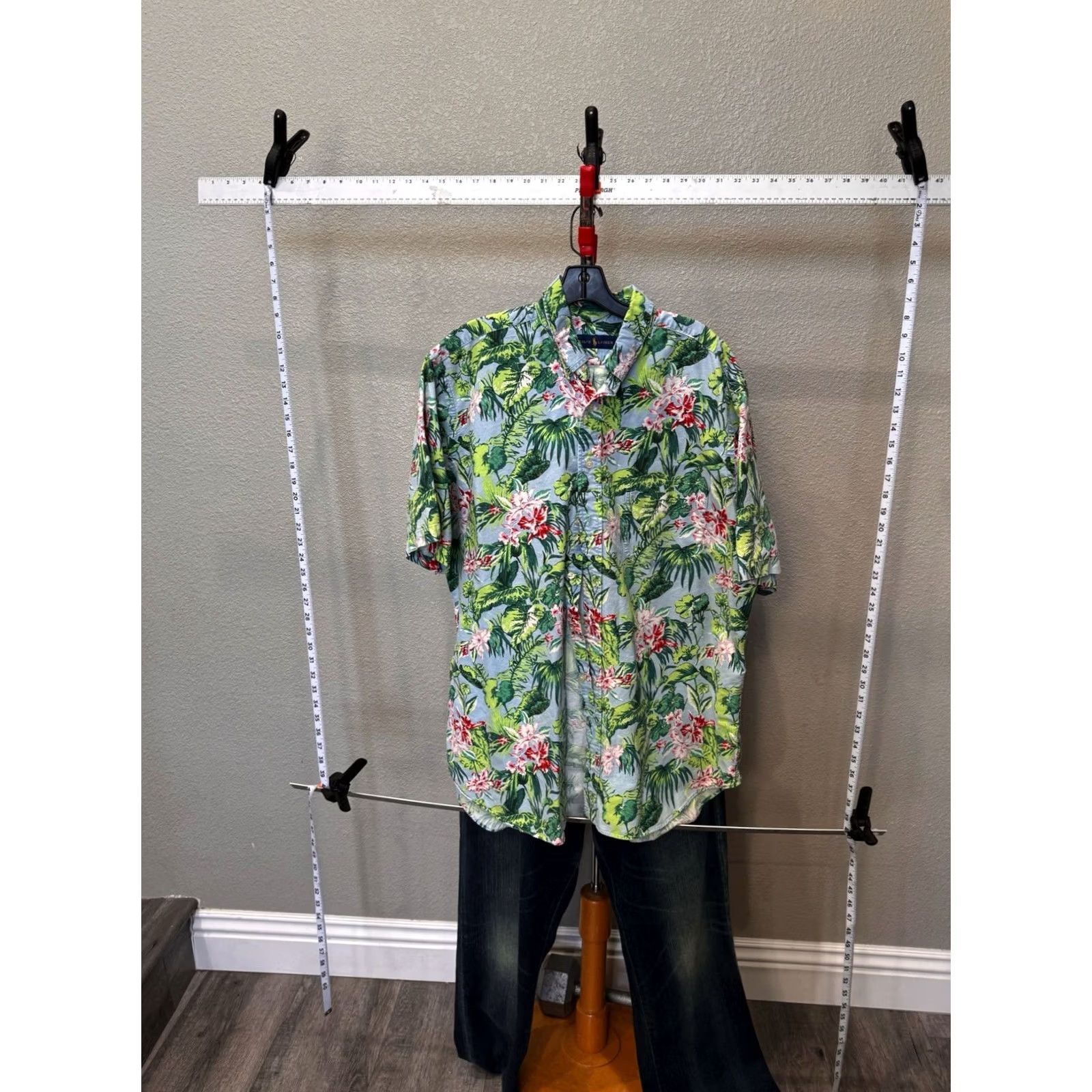 Ralph Lauren Ralph Lauren Shirt Floral SHORT SLEEVE Button Up XL MulticolorMens XS? Size US XL / EU 56 / 4 - 7 Thumbnail