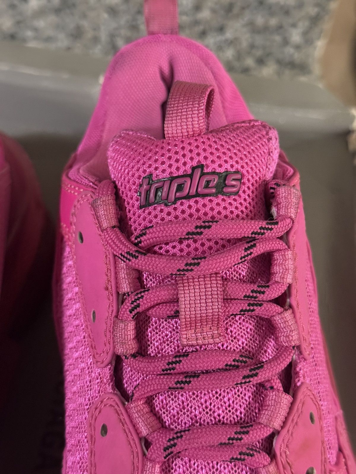Balenciaga Balenciaga Pink Low Top Triple S 42EU/12US Women Size US 12 / IT 42 - 8 Thumbnail
