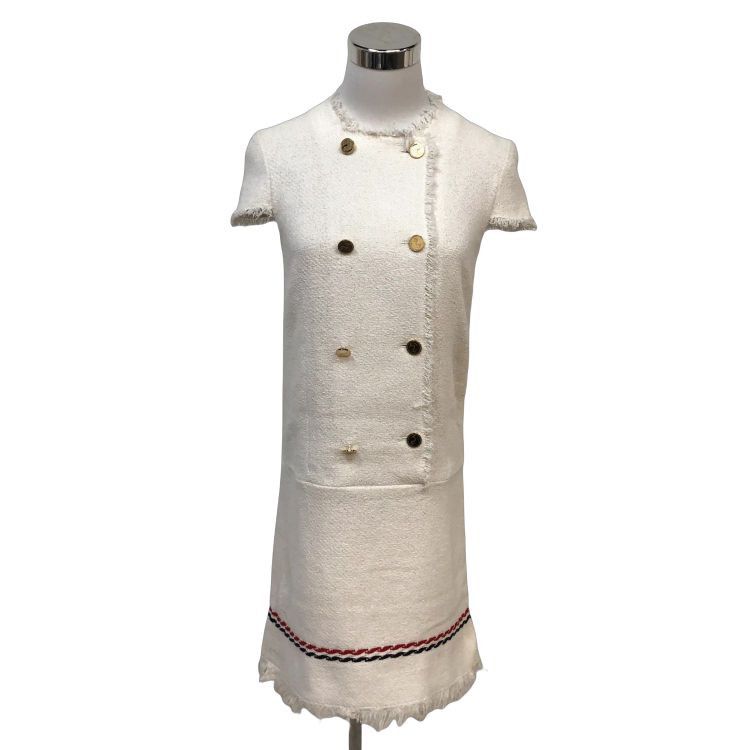 Thom Browne Thom Browne Tweed Mini Dress IT 38 Size XS / US 0-2 / IT 36-38 - 1 Thumbnail