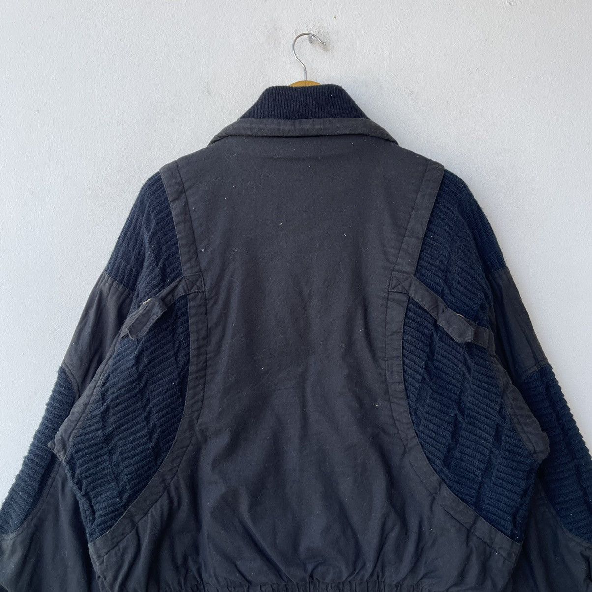 Marithe + Francois Girbaud Vintage 90s Avant-Garde Utility Bomber Jacket Size US M / EU 48-50 / 2 - 7 Thumbnail