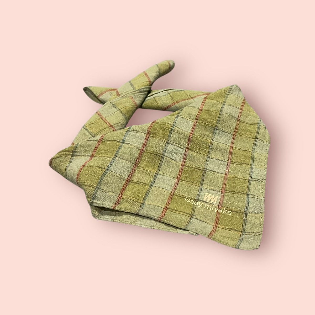Designer × Issey Miyake × Japanese Brand VINTAGE ISSEY MIYAKE PLAID HANDKERCHIEF JAPAN Size ONE SIZE - 11 Thumbnail
