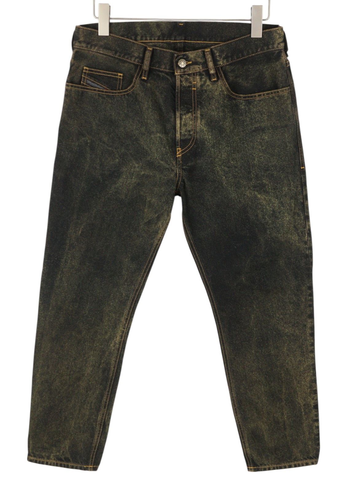 Diesel JIFER 084WE W32/L32 Black Faded Tapered Jeans 89129 Size US 32 / EU 48 - 2 Thumbnail