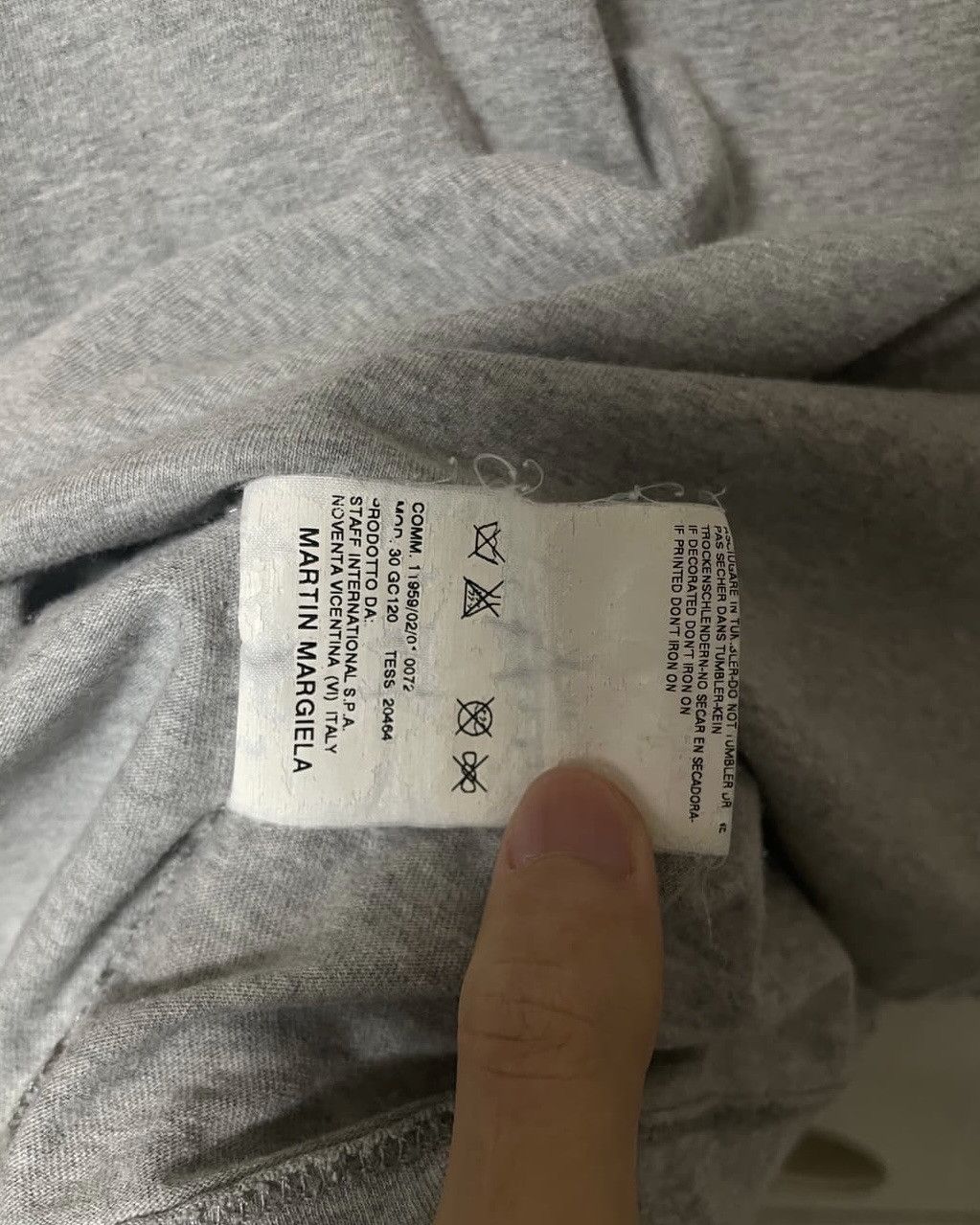 Maison Margiela Maison Martin Margiela SS07 Trompe L’oeil Tee Size US M / EU 48-50 / 2 - 4 Thumbnail