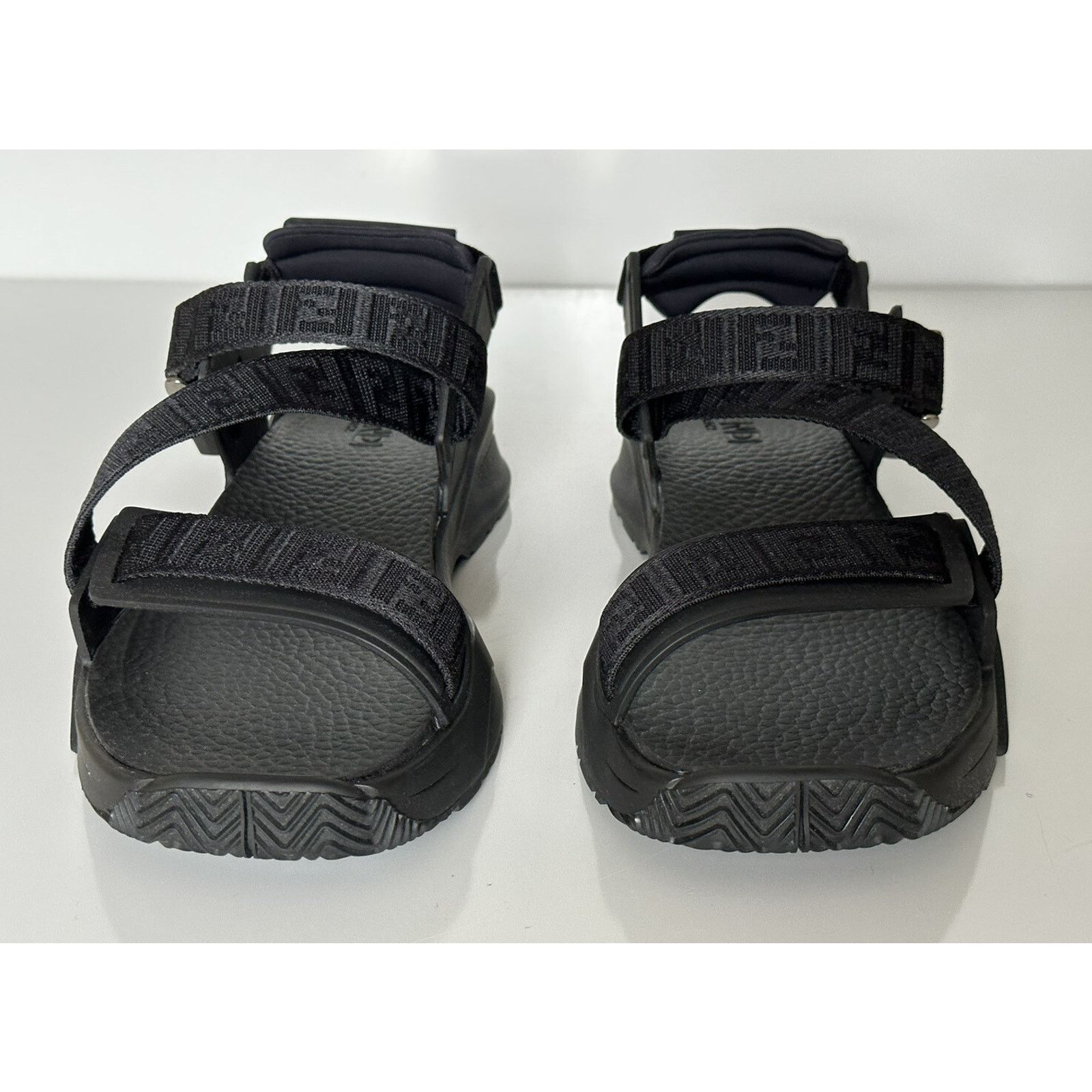Fendi Fendi Men's FF Strapped Black Sandals 12 US/ 11 UK 7X1503 Size US 11 / EU 44 - 12 Thumbnail