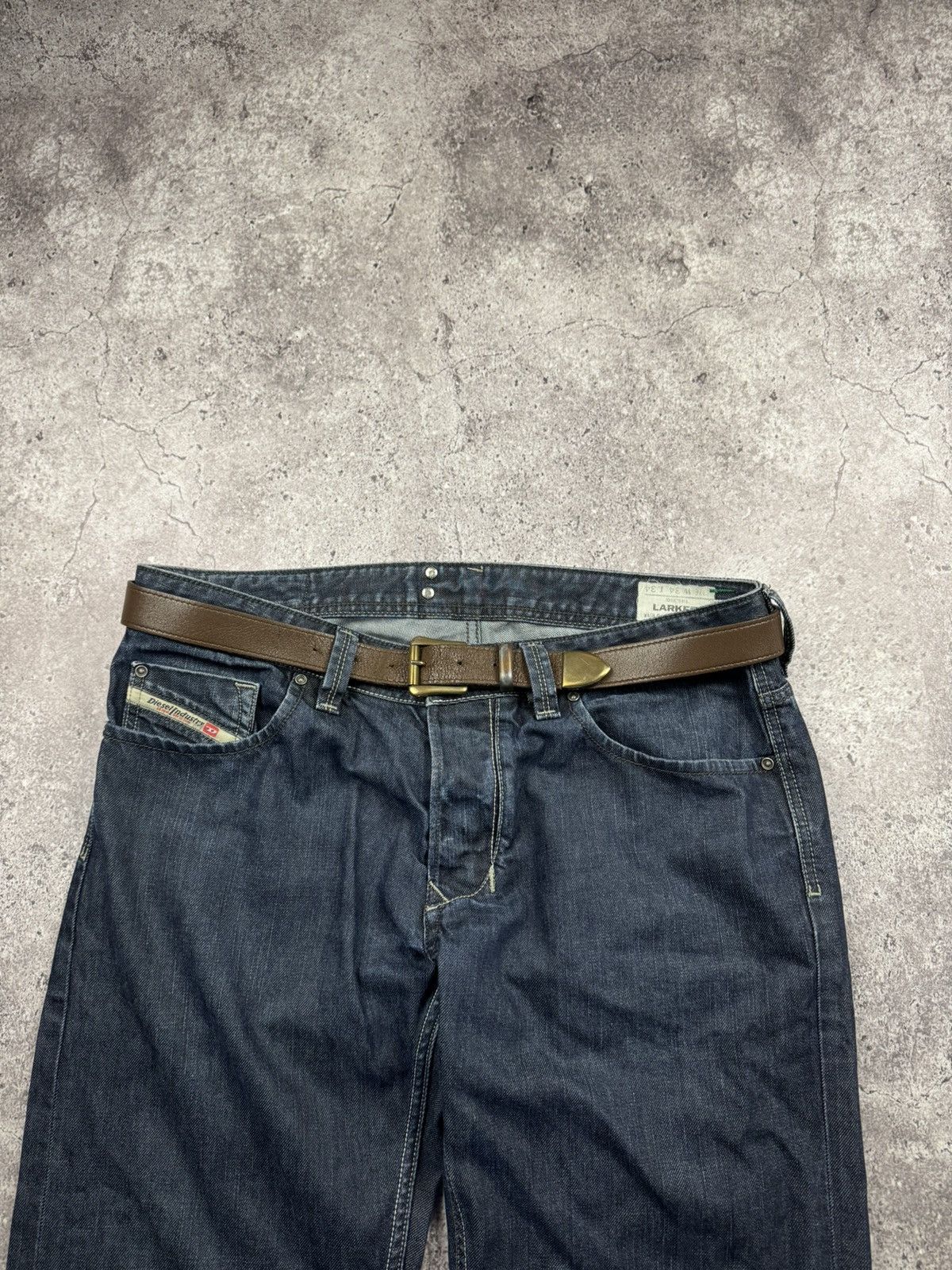 Japanese Brand 00’s NUMBER NINE STYLE WESTERN LEATHER RARE Y2K BELT VINTAGE Size ONE SIZE - 1 Thumbnail