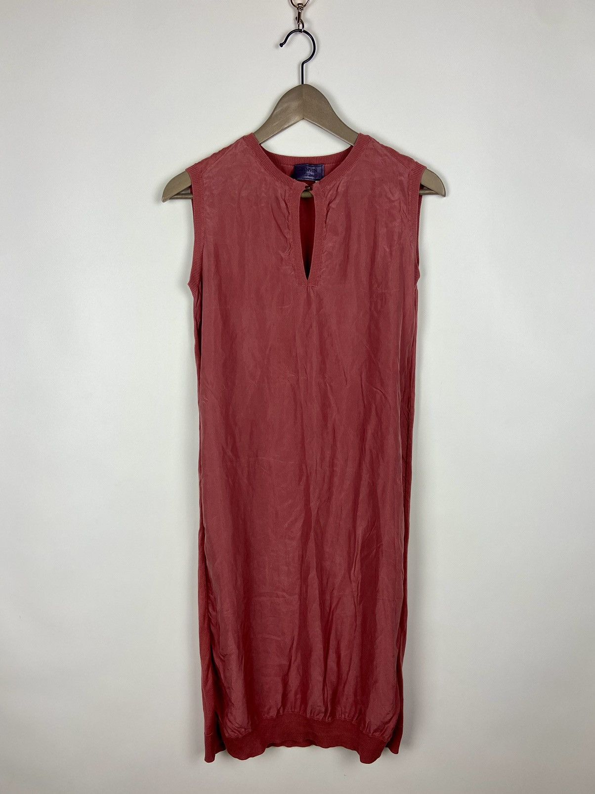 Lanvin × Vintage Vintage Lanvin Sleeveless Women's Silk Dress Sz S Size S / US 4 / IT 40 - 1 Thumbnail