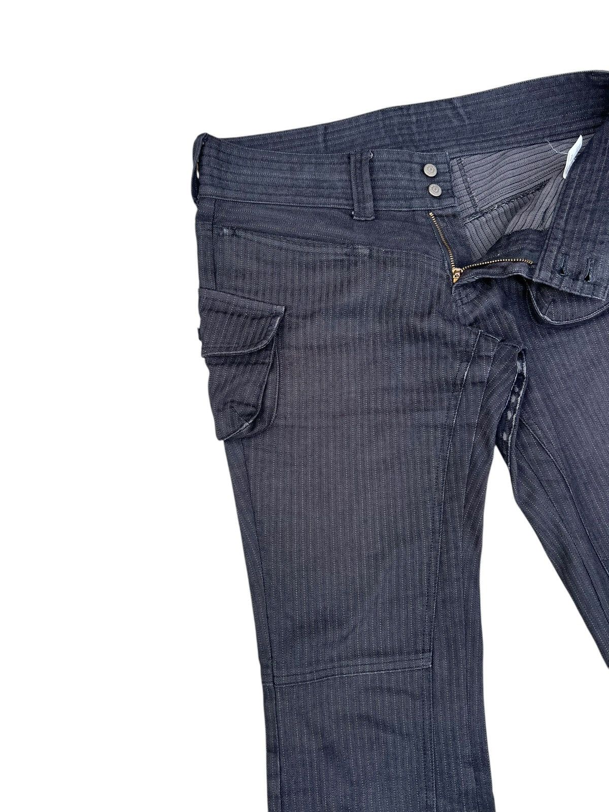 Tornado Mart Bootcut Tornado Mart Japan HBT Stripes Multi Pocket Pant Size US 31 - 8 Thumbnail