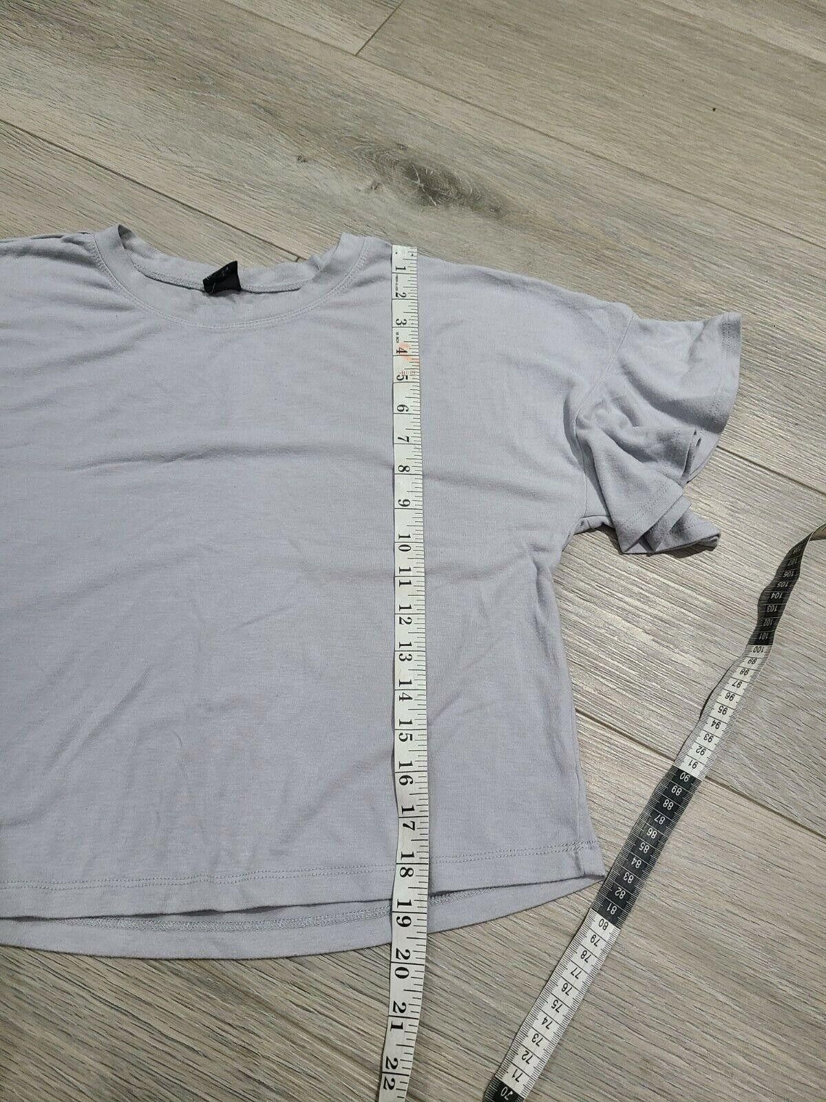 Other Free Press Top Medium Short Bell Sleeves Lavender Purple Size M / US 6-8 / IT 42-44 - 4 Thumbnail