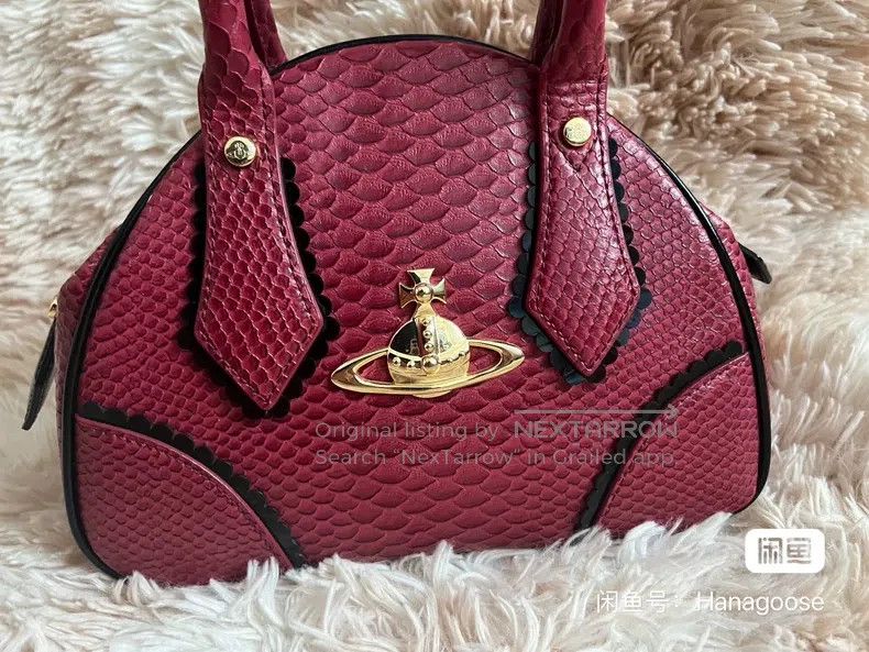 Vivienne Westwood Vivienne Westwood size os Vintage Bowling Bag with Red and Size ONE SIZE - 4 Thumbnail