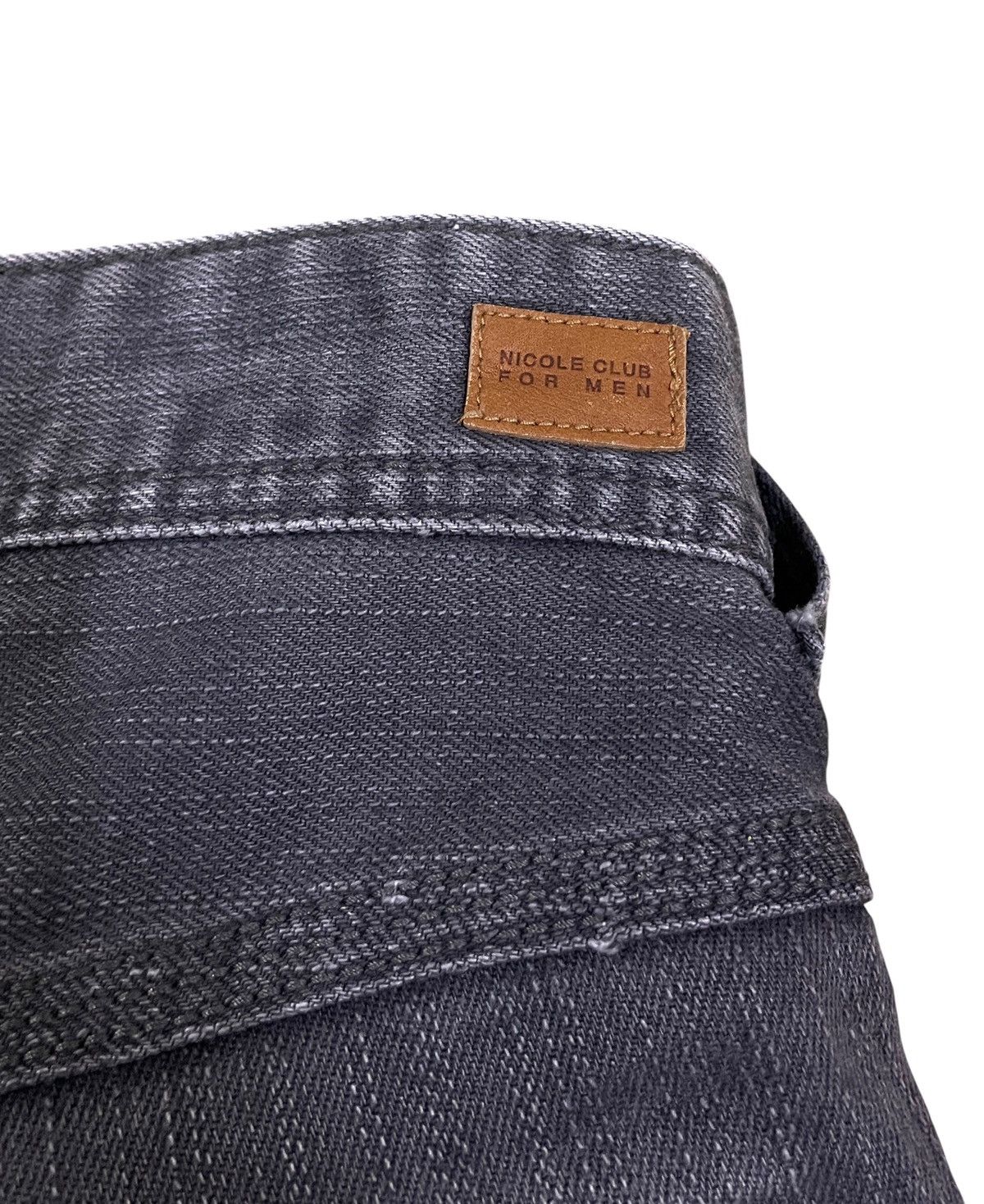 Nicole Club Rare Vintage Japanese Brand Nicole Club Flared Jeans 1990s Size US 34 / EU 50 - 8 Thumbnail