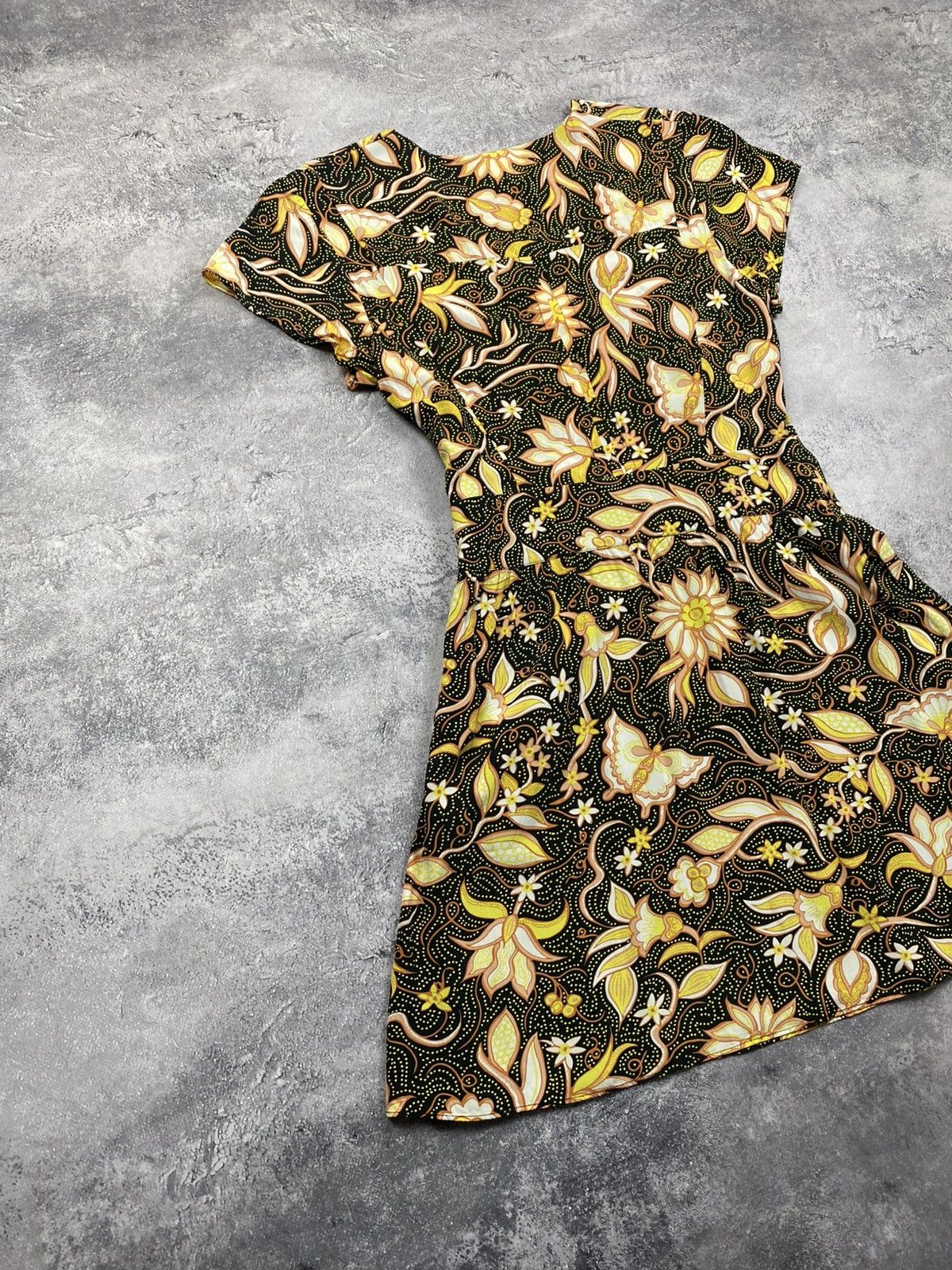 The Kooples The Kooples Paris Floral Multicolour Midi Dress Size 0 Size XS / US 0-2 / IT 36-38 - 16 Thumbnail