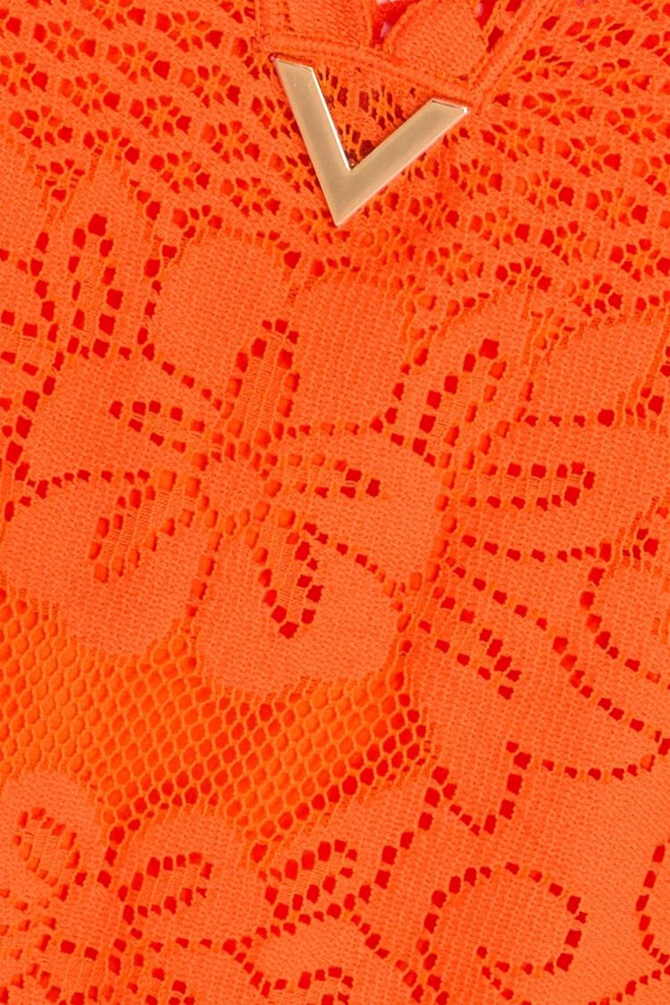 Valentino o1y0326 Blouse in Orange Size S / US 4 / IT 40 - 3 Thumbnail