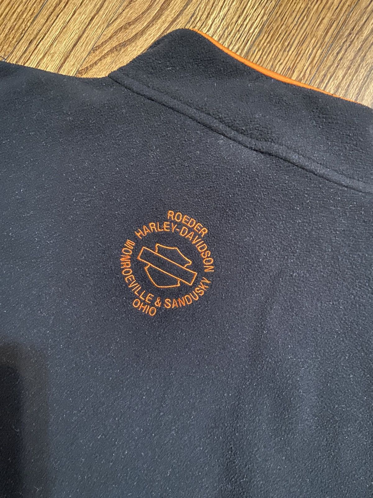 Harley Davidson × Vintage Vintage Harley Davidson fleece jacket Size US XL / EU 56 / 4 - 5 Thumbnail