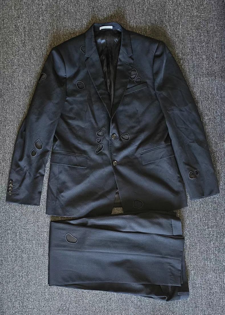 Dior Dior Men's Wool Suit Set Size 36R - 1 Thumbnail