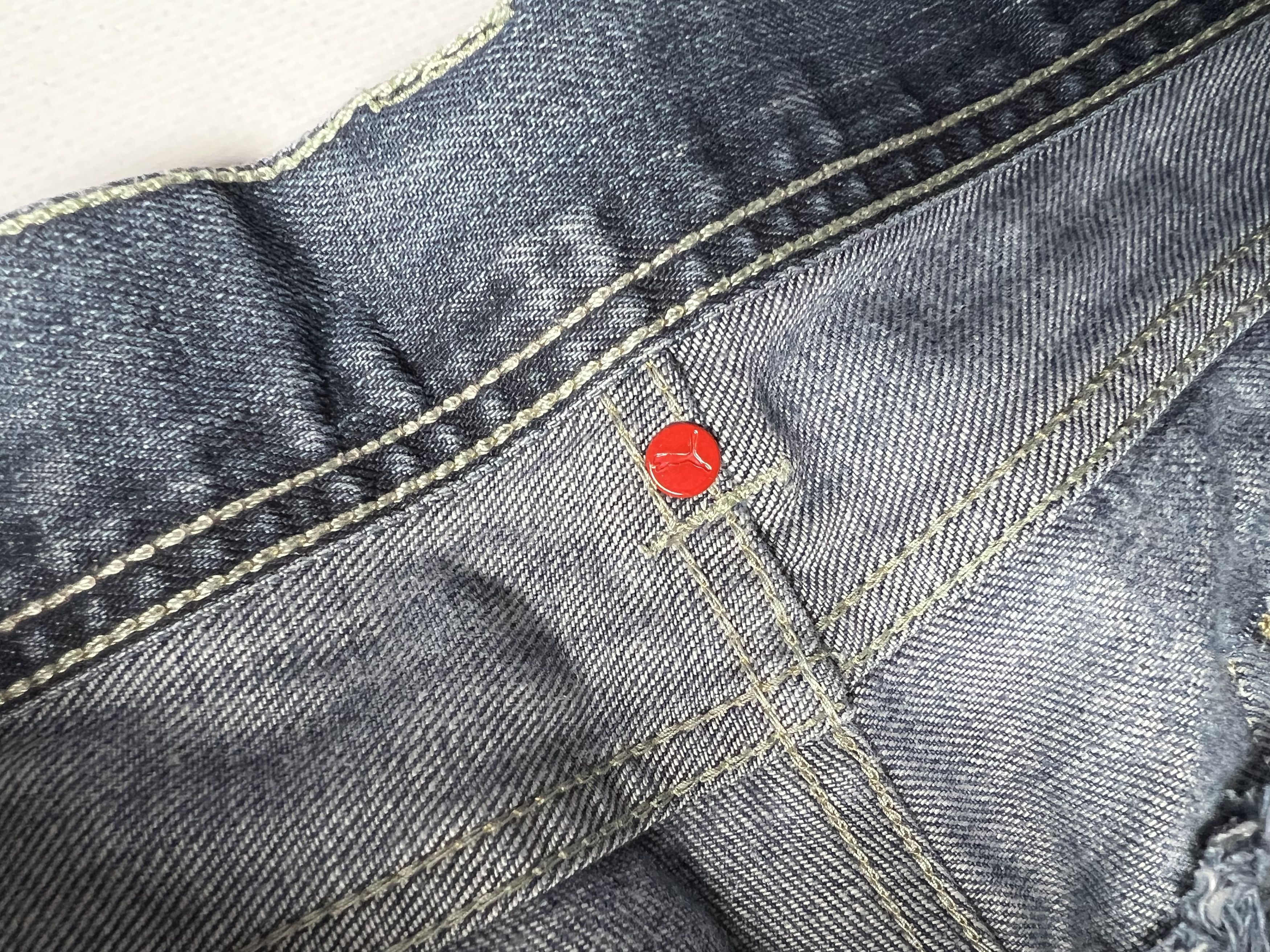 Evisu Evisu Puma Denim Jeans 34/32 Size US 34 / EU 50 - 5 Thumbnail