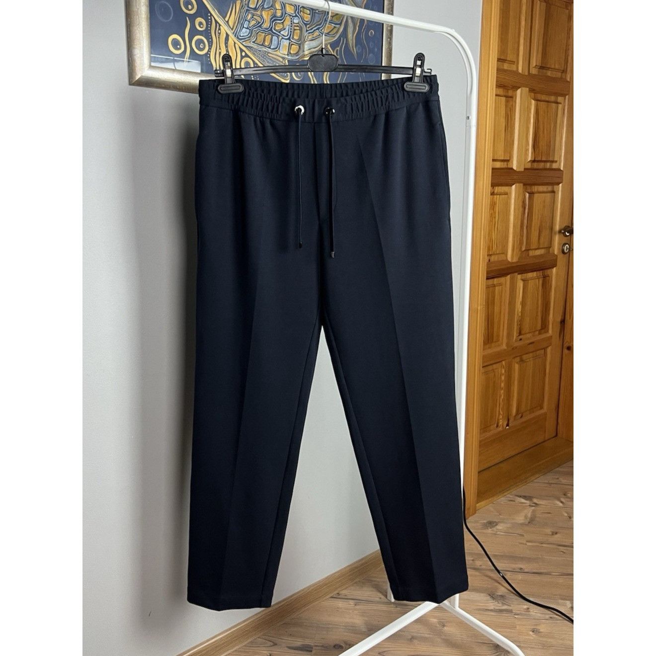 Moncler MINT! Moncler Men`s Pantalone Sportivo Blue Jogger Sweatpant Size US 32 / EU 48 - 1 Thumbnail