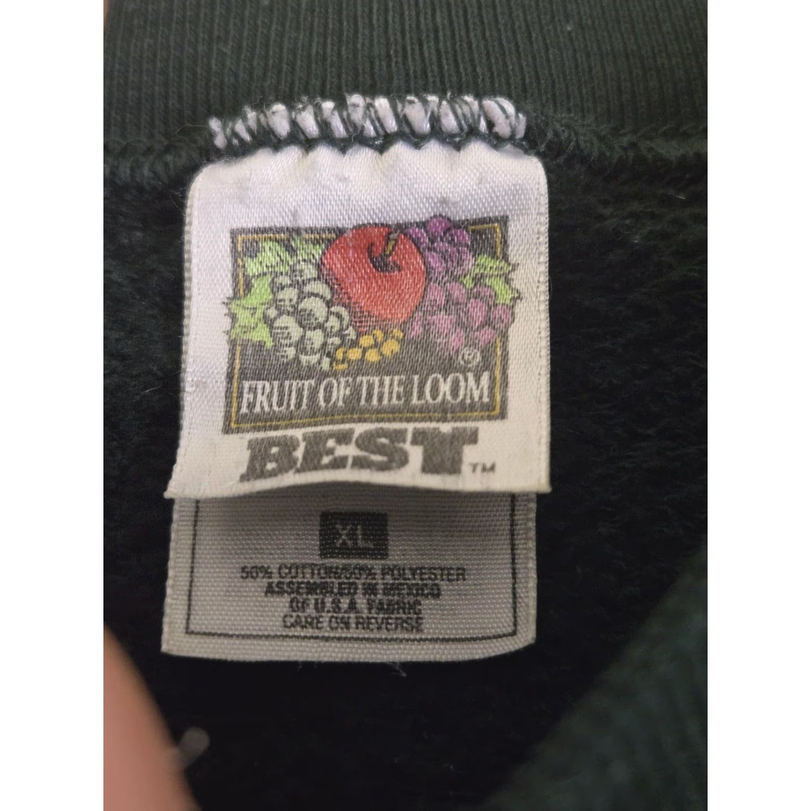 Fruit Of The Loom VINTAGE Grand Canyon Sweatshirt Mens XL Green Crewneck Pullover 90s Fruit Loom Size US XL / EU 56 / 4 - 6 Thumbnail
